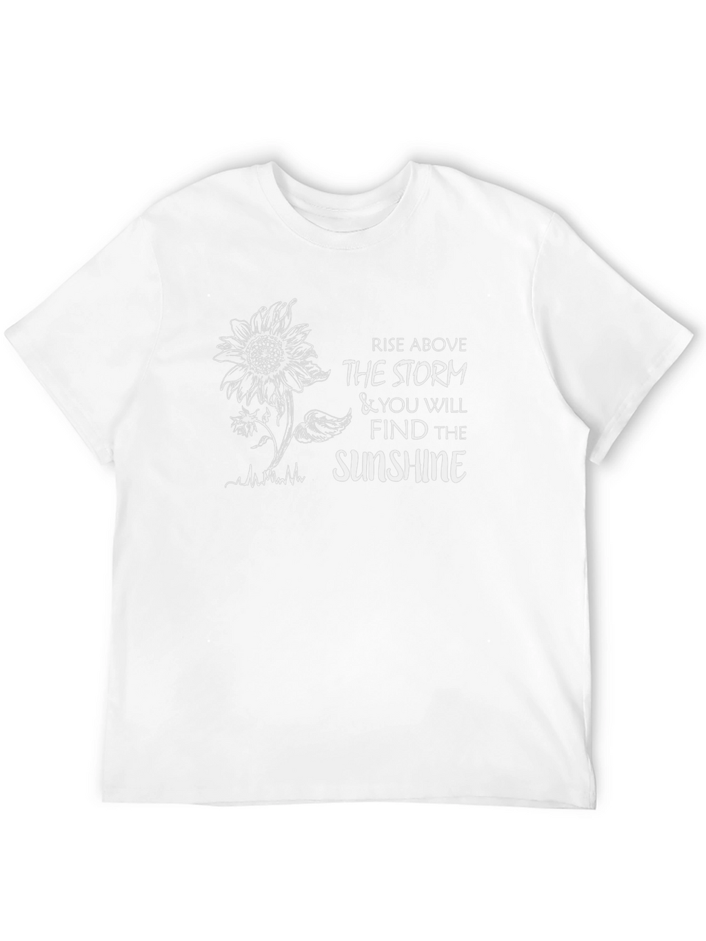 Rise Above Sunflower Graphic Tee