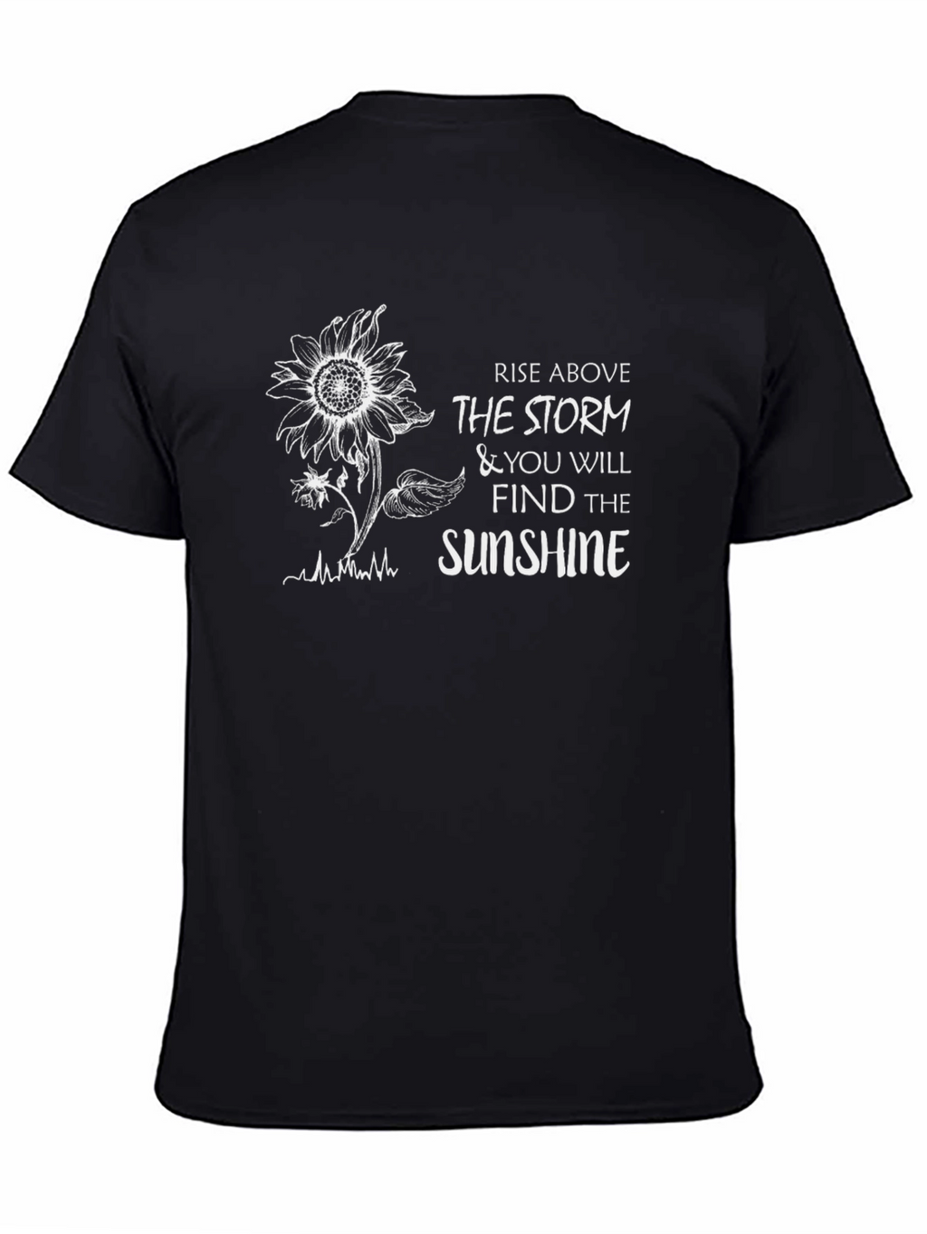 Rise Above Sunflower Graphic Tee