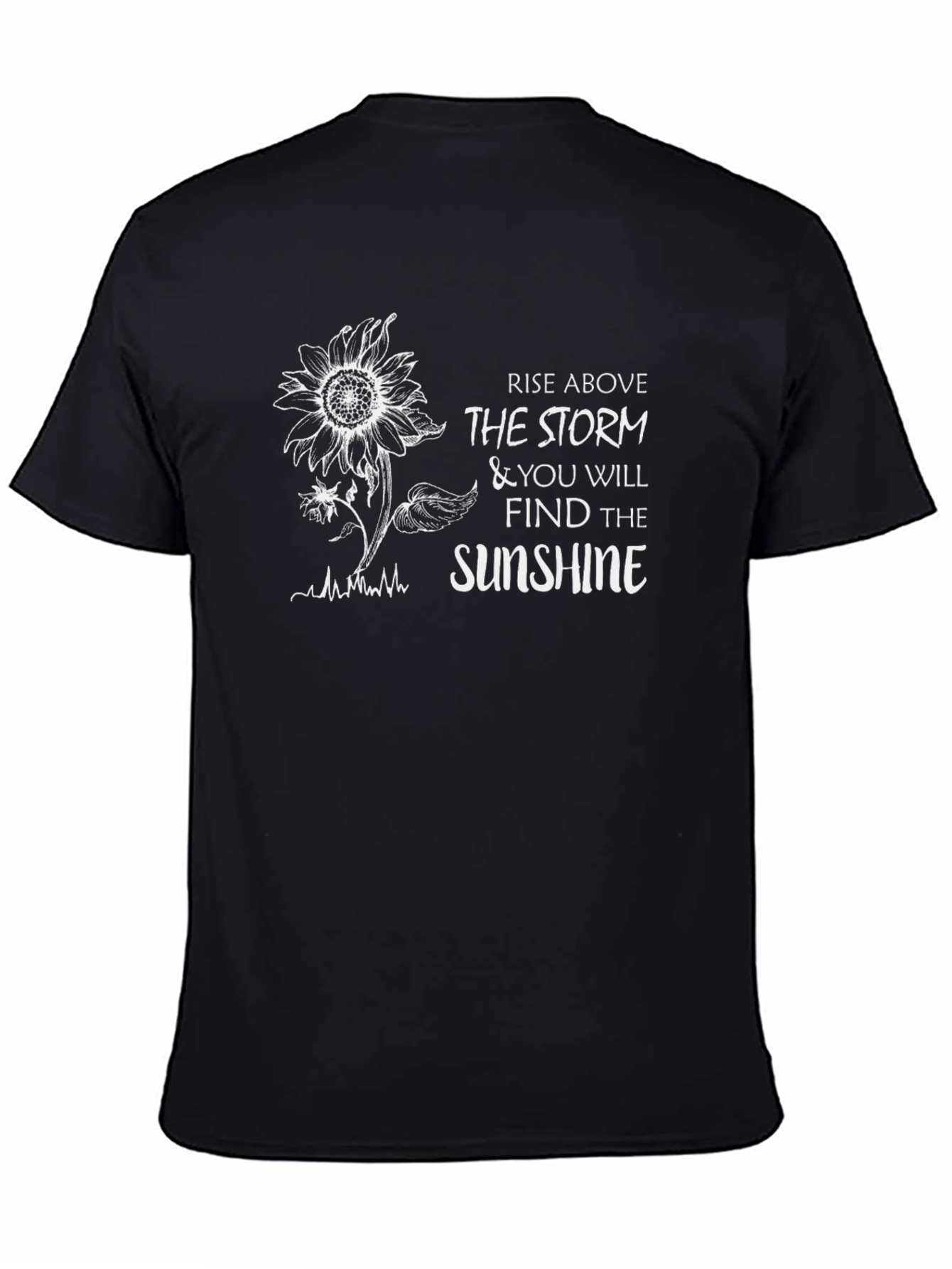 Rise Above Sunflower Graphic Tee