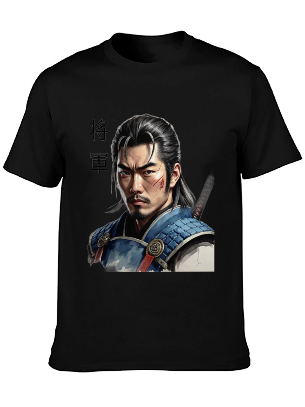 Samurai Warrior Graphic T-Shirt