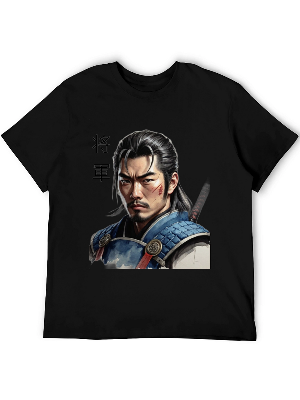 Samurai Warrior Graphic T-Shirt