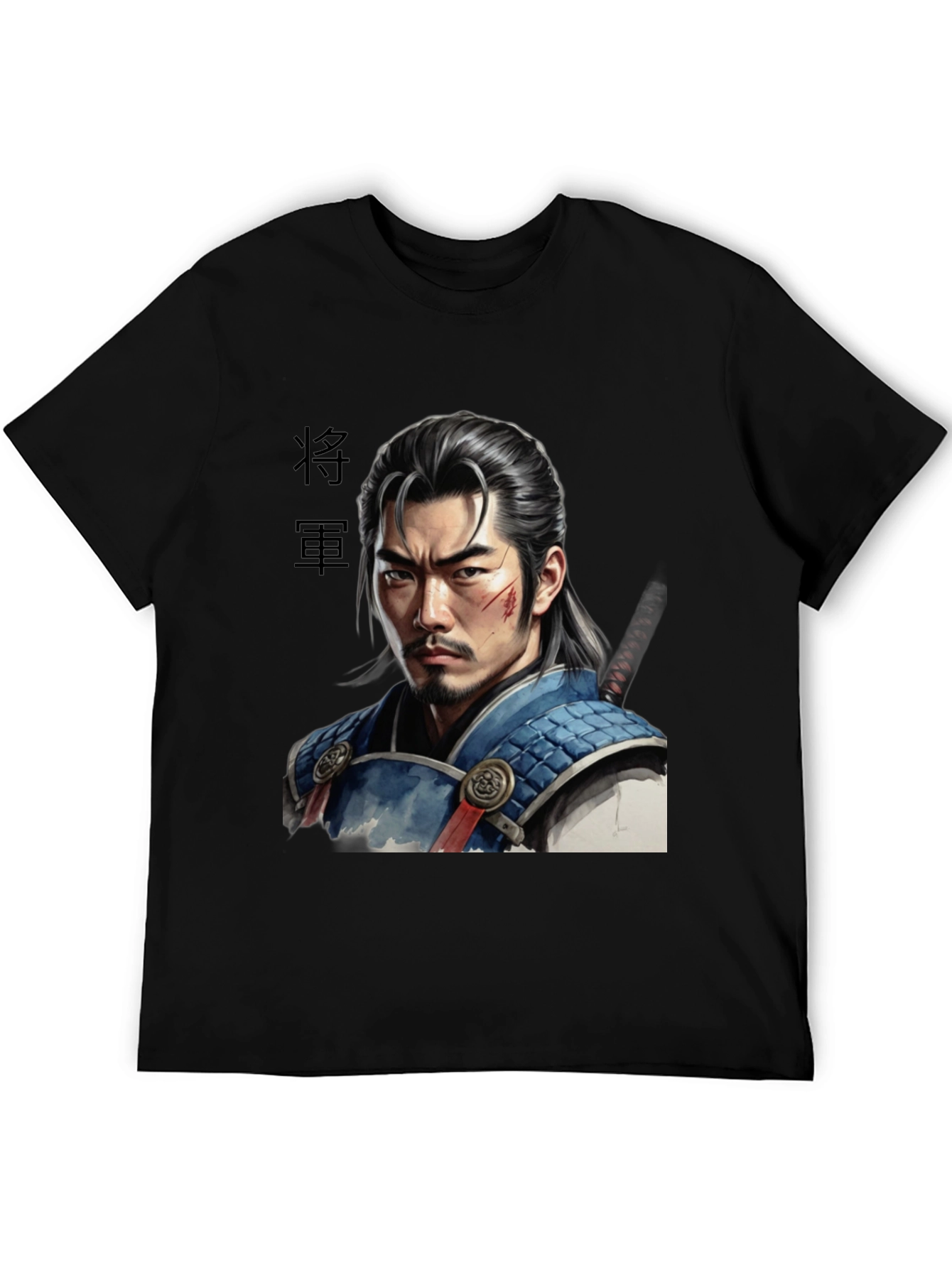 Samurai Warrior Graphic T-Shirt