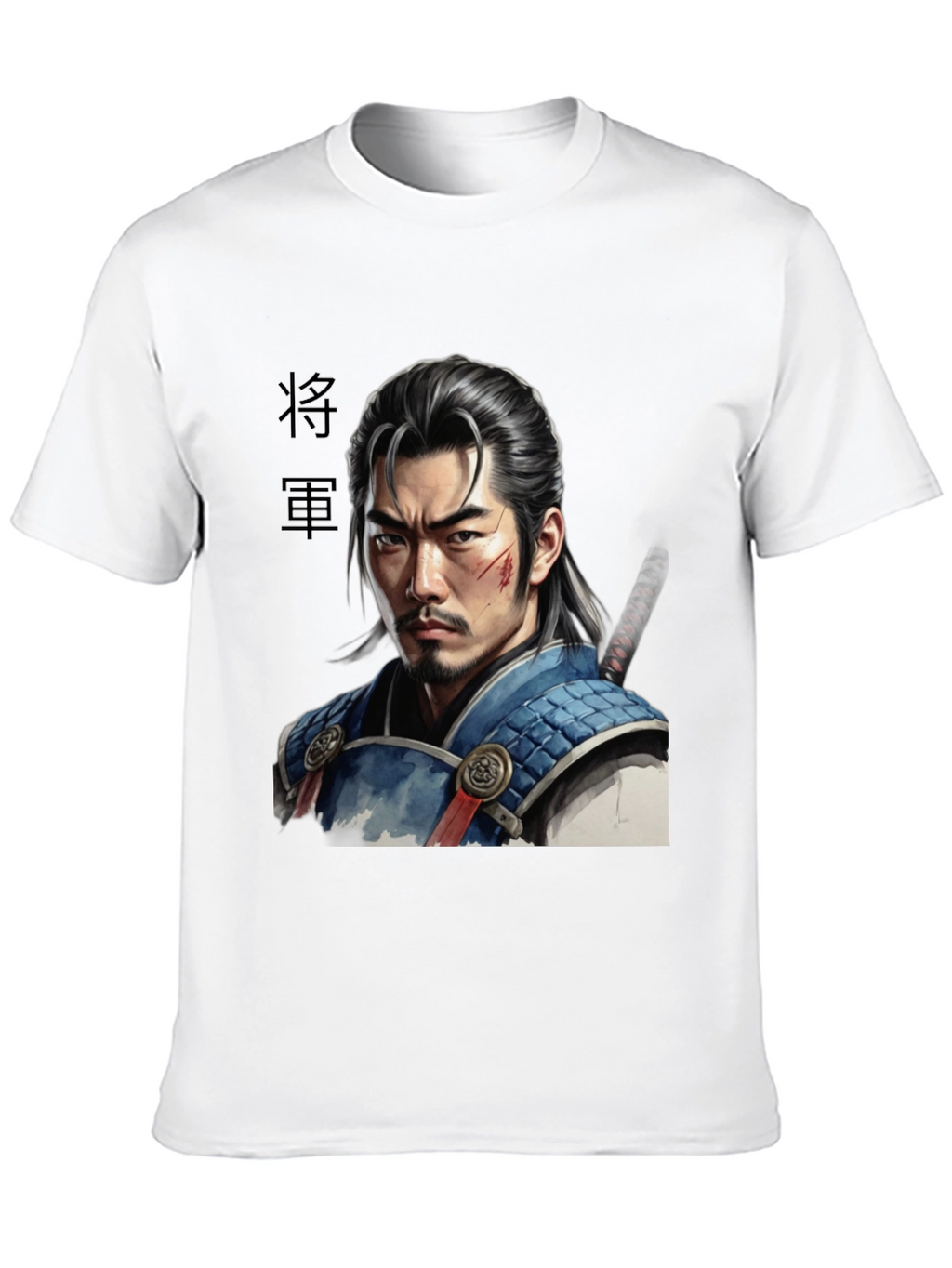 Samurai Warrior Graphic T-Shirt
