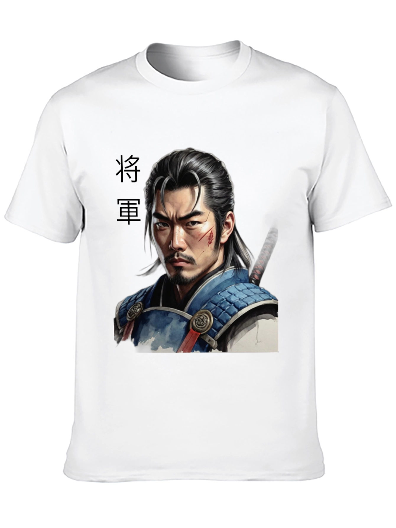 Samurai Warrior Graphic T-Shirt