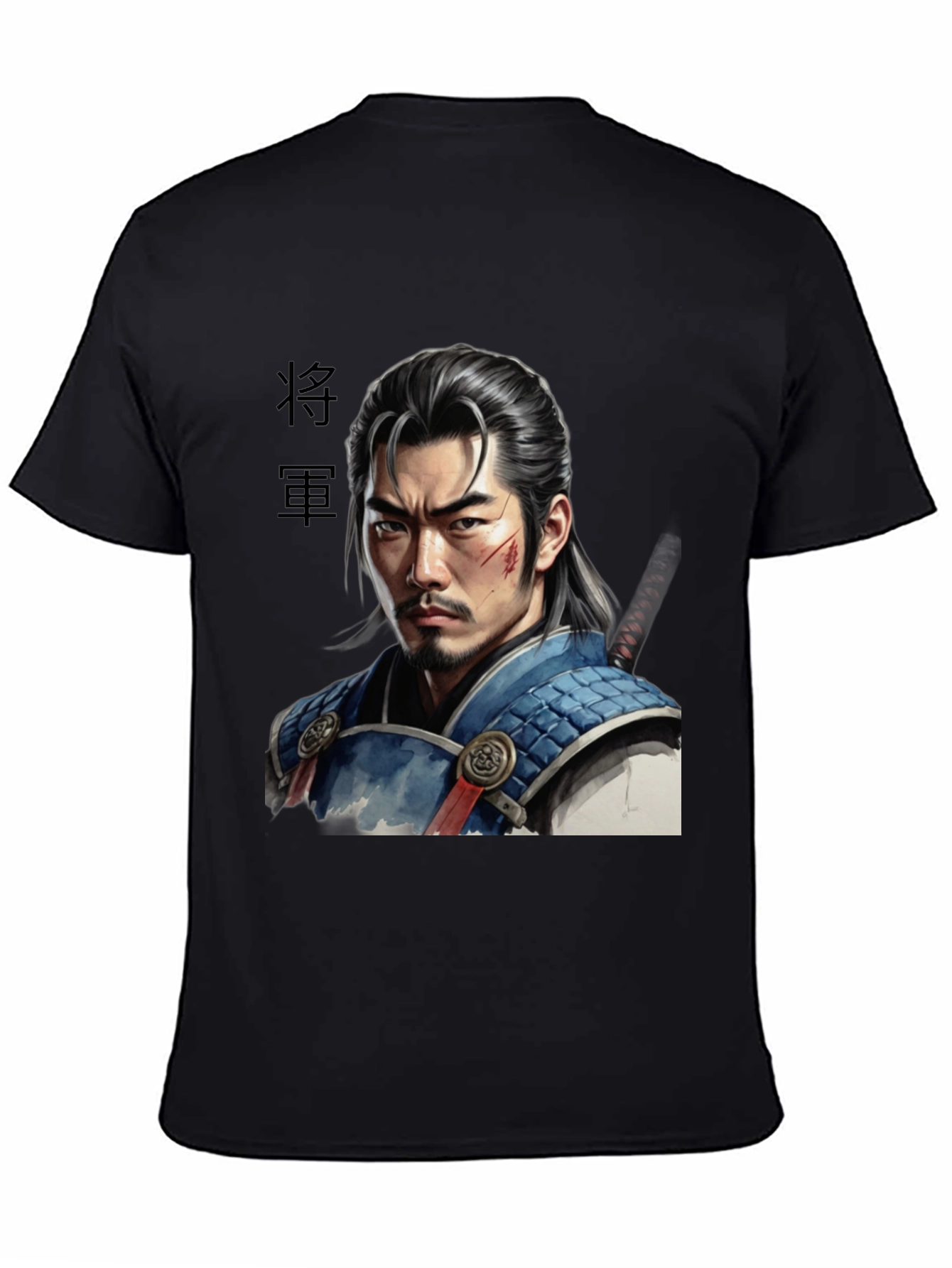Samurai Warrior Graphic T-Shirt