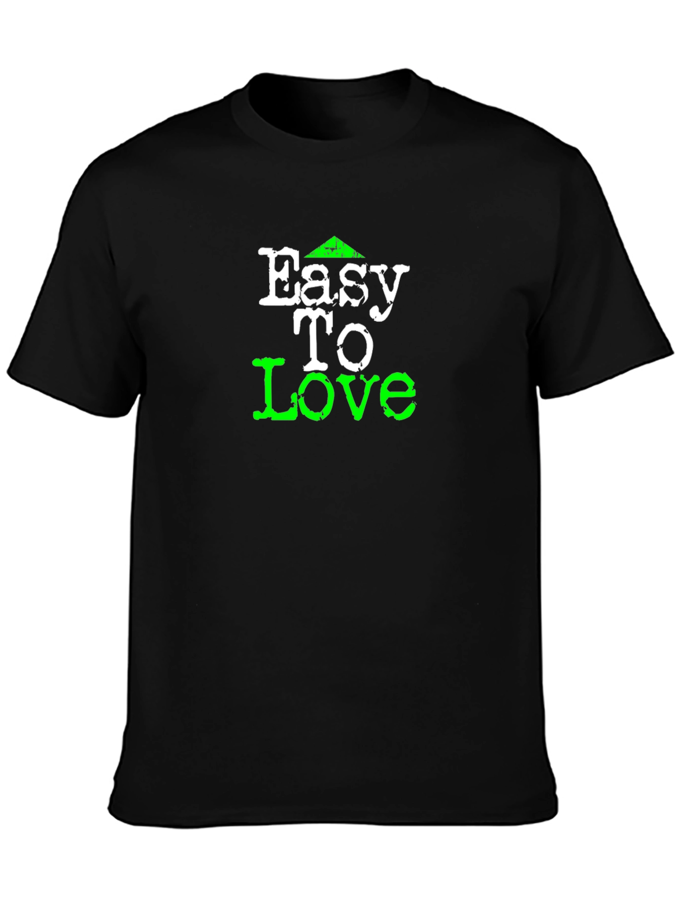 Easy To Love Black T-Shirt