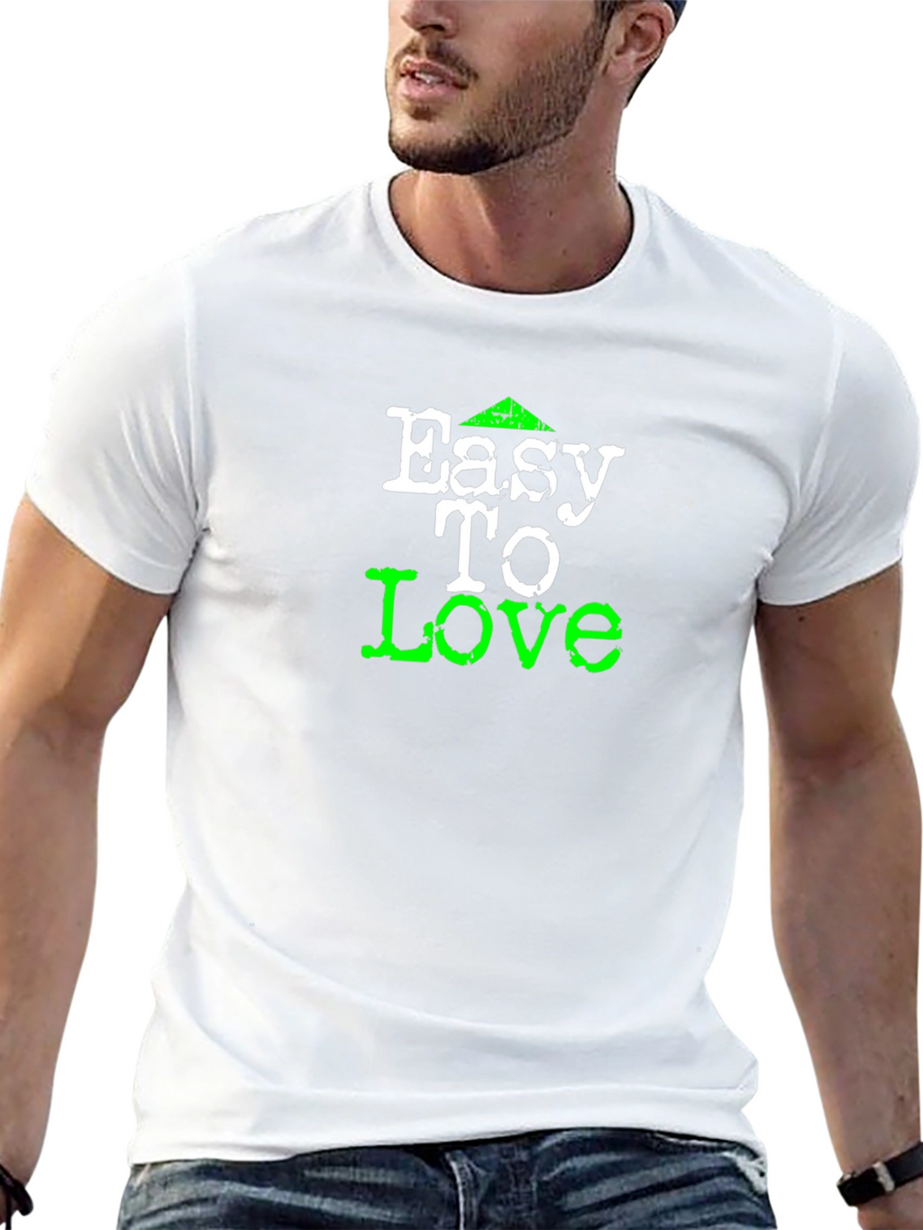 Easy To Love Black T-Shirt