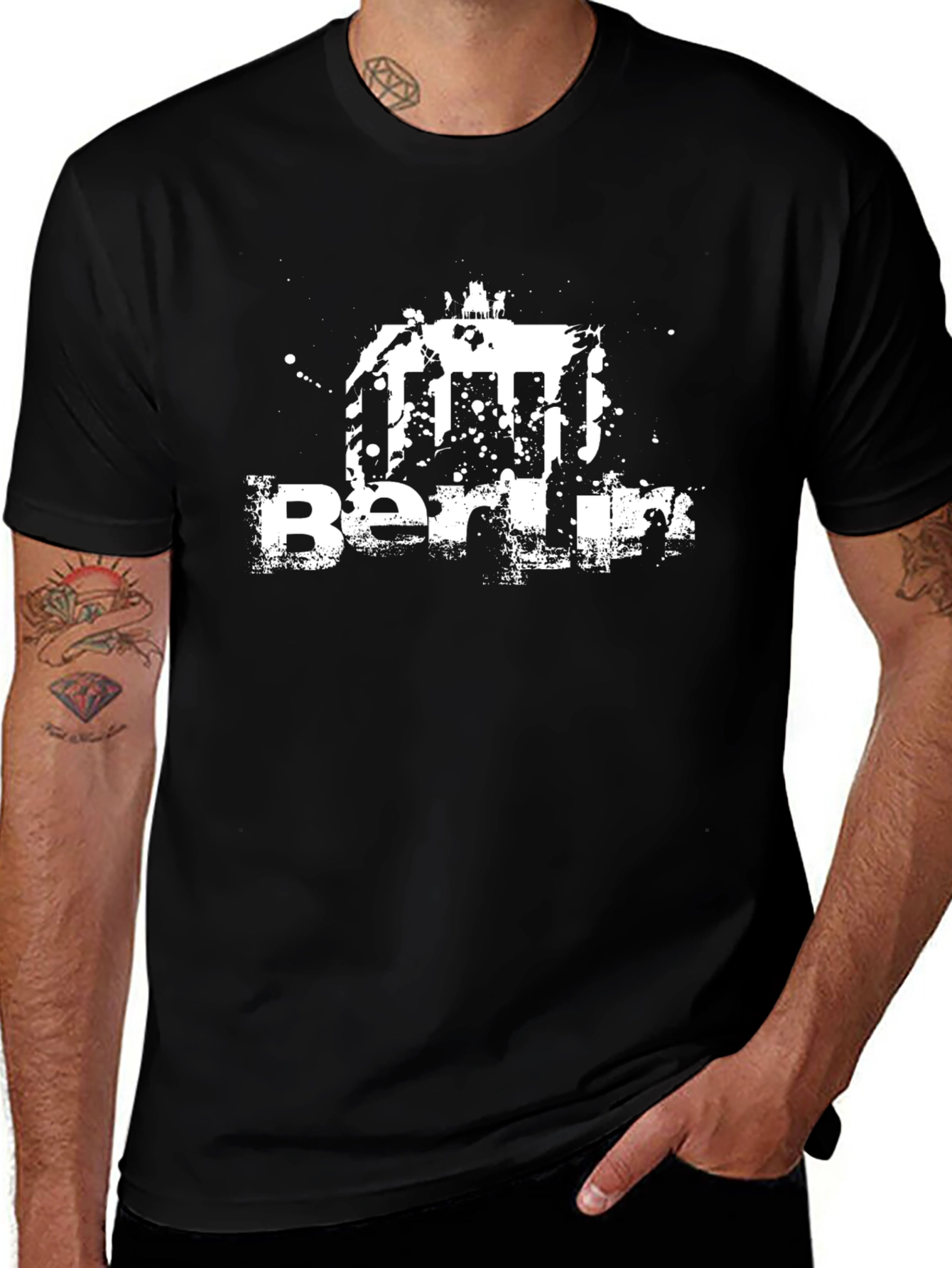 Berlin Black T-Shirt