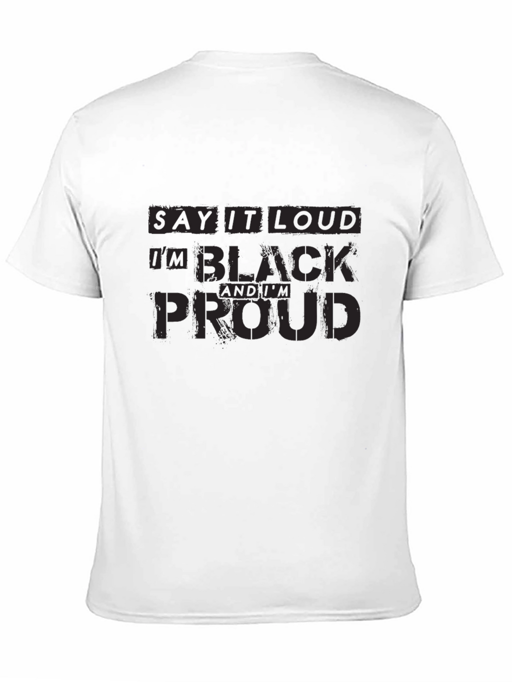 Say it Loud T-Shirt - Black Pride Tee