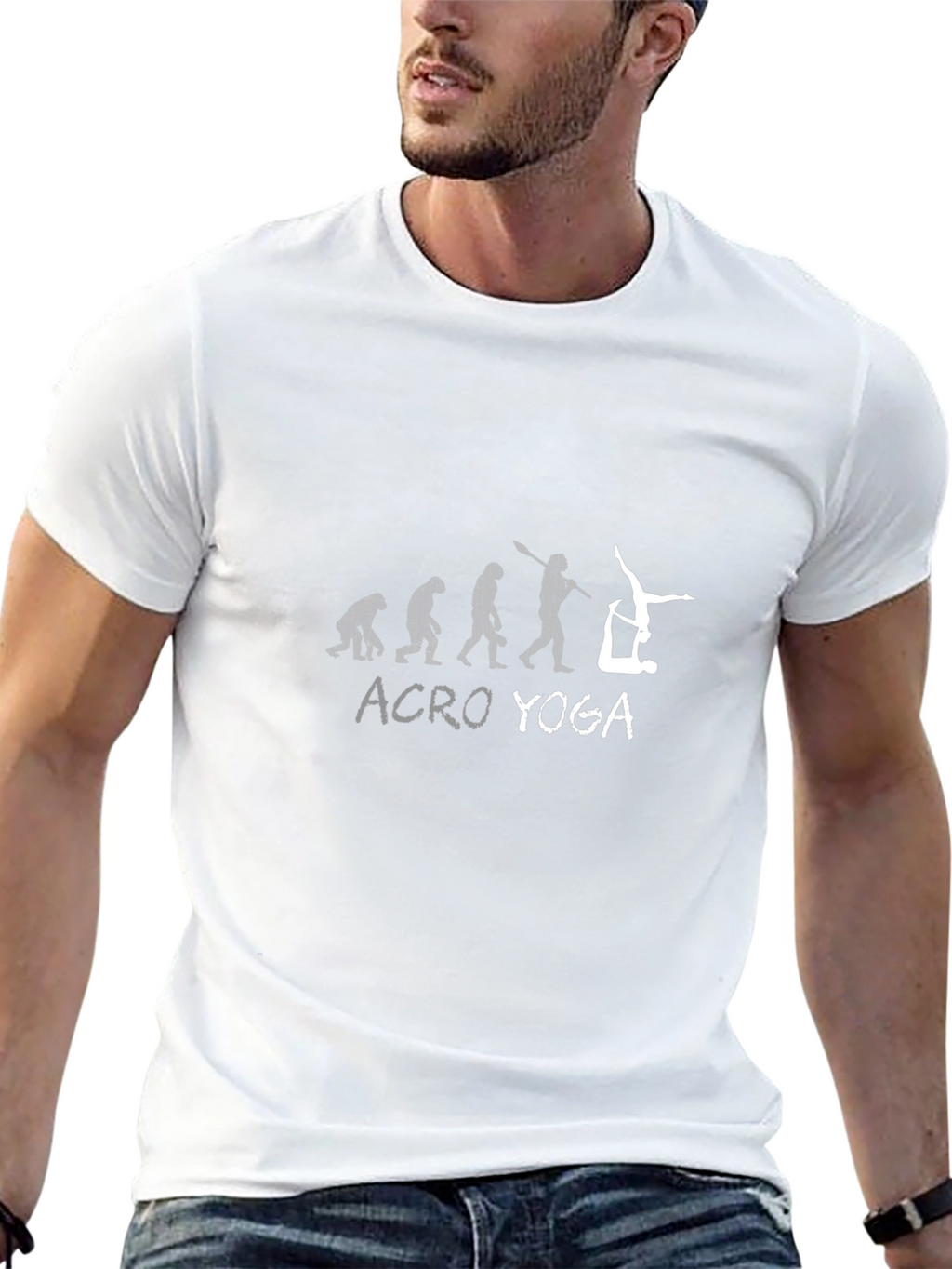 Acro Yoga Evolution T-Shirt - Black