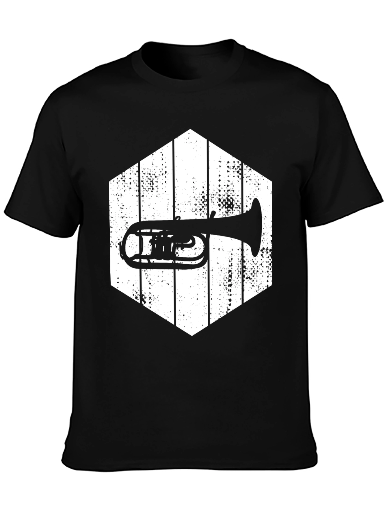 Vintage Trombone T-Shirt - Music Lover Tee
