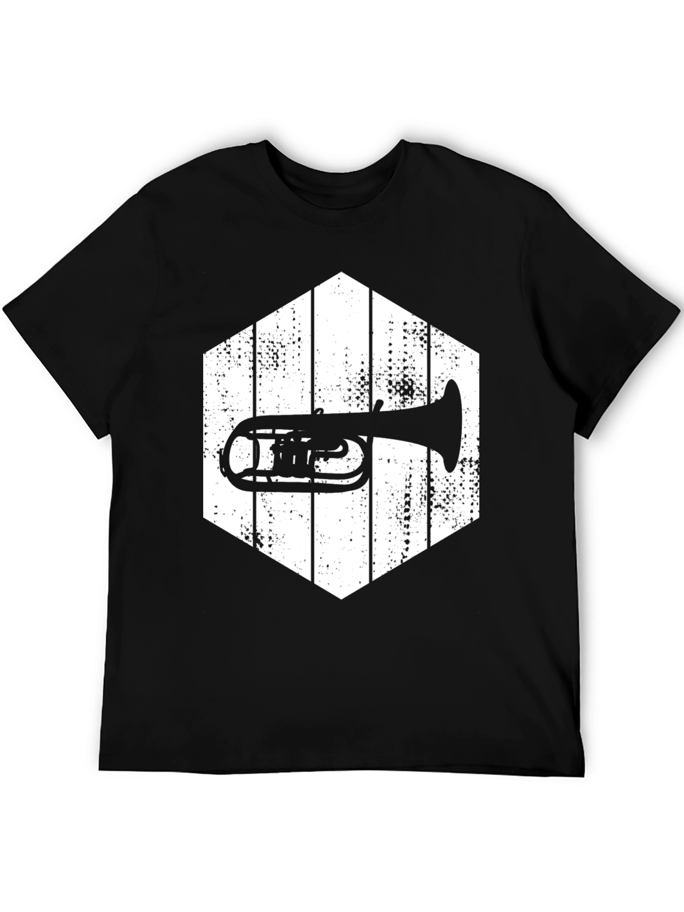 Vintage Trombone T-Shirt - Music Lover Tee