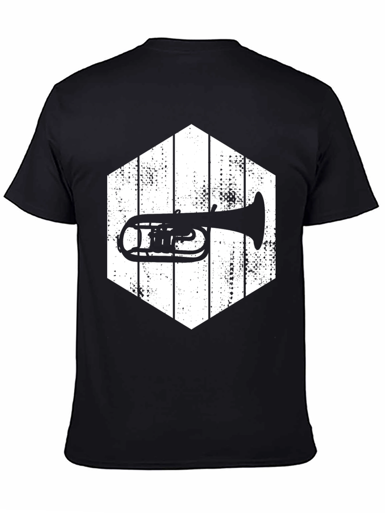 Vintage Trombone T-Shirt - Music Lover Tee