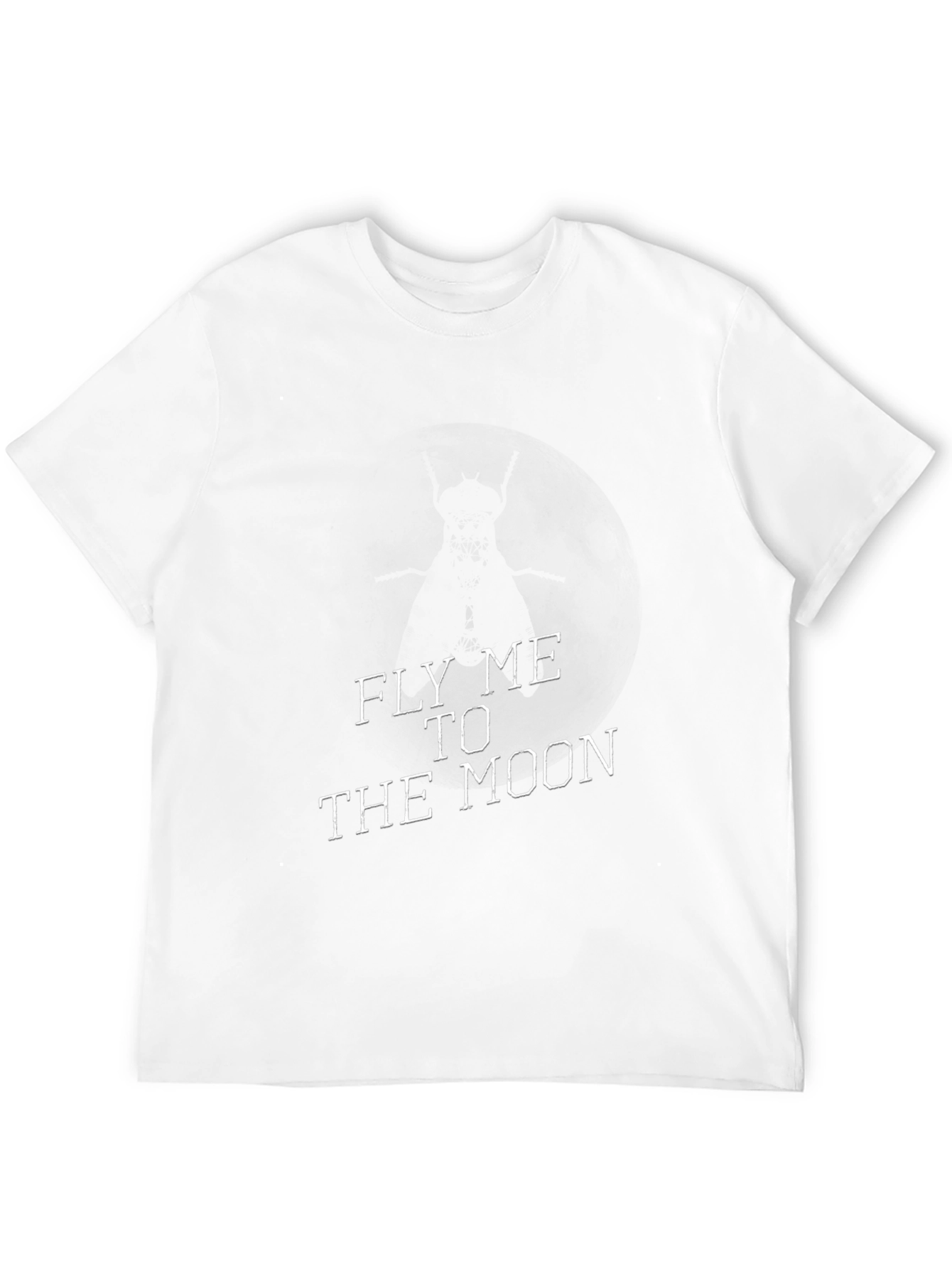 Fly Me to the Moon Black Graphic Tee