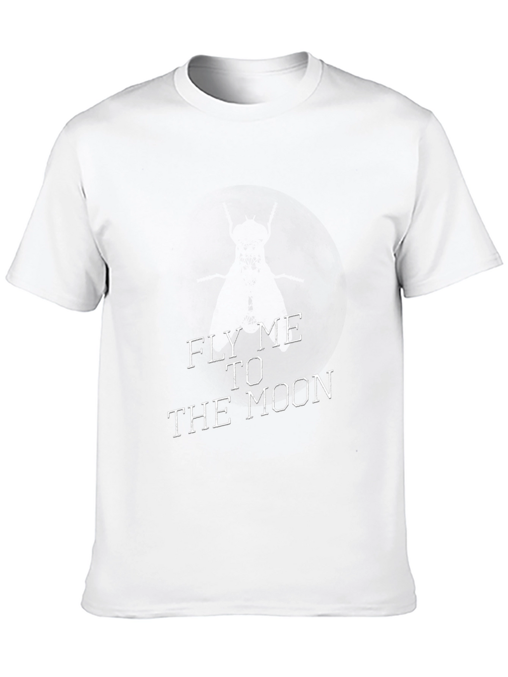 Fly Me to the Moon Black Graphic Tee
