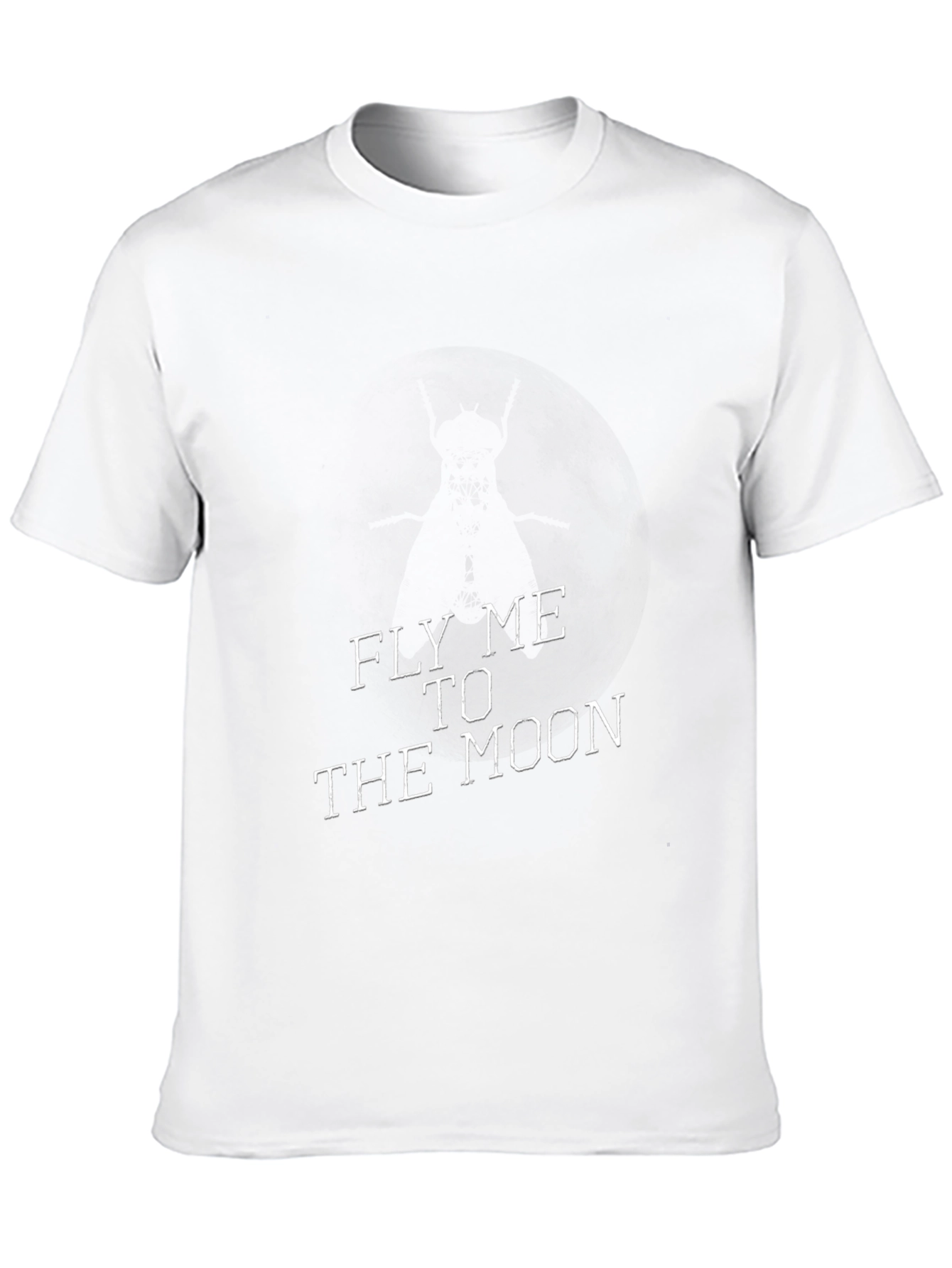 Fly Me to the Moon Black Graphic Tee