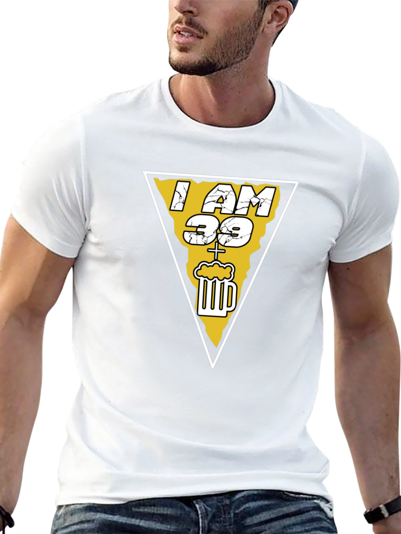 I AM 39+ Beer T-Shirt