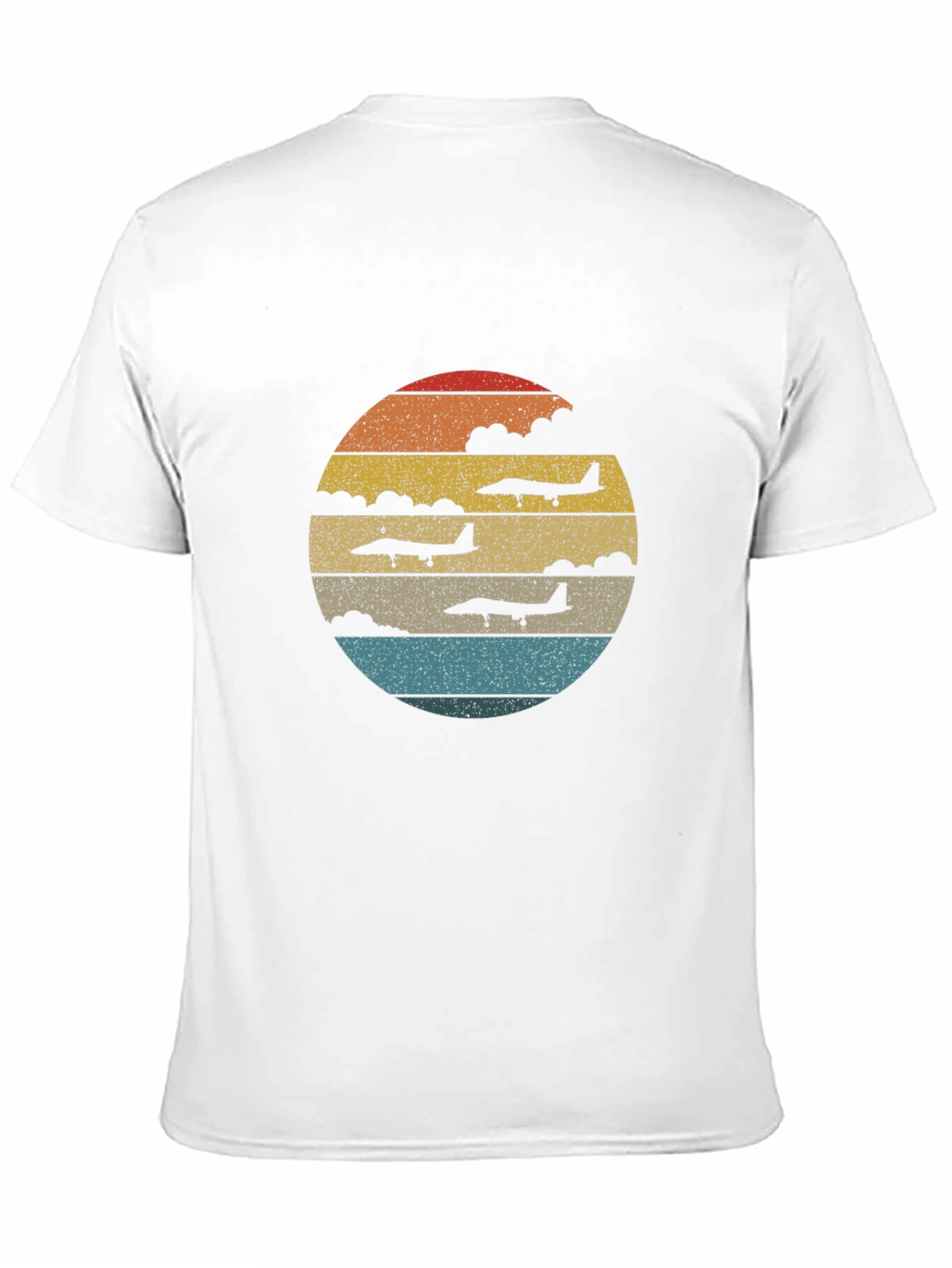 Retro Airplane Sunset T-Shirt | Aviation Tee