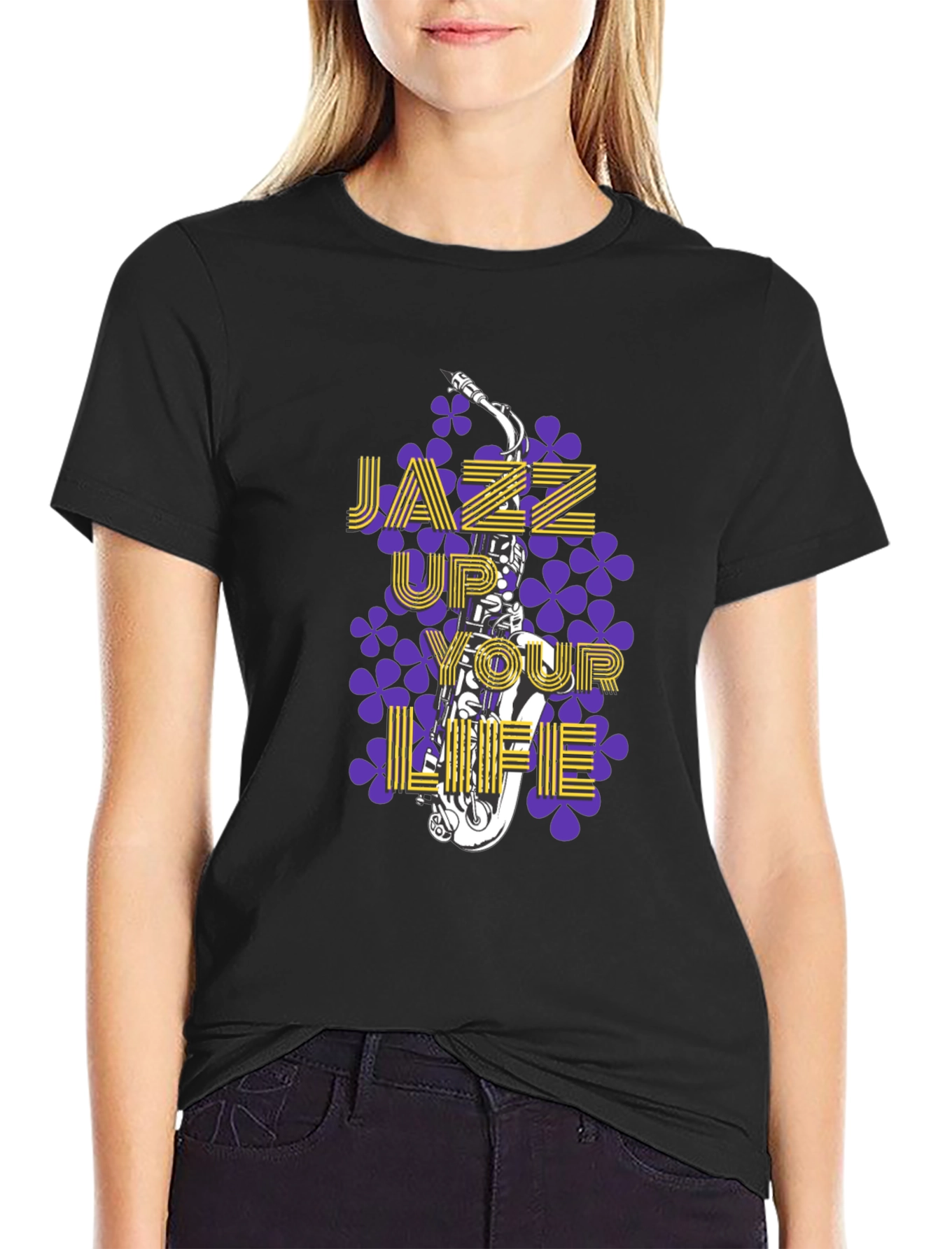 Jazz Up Your Life T-Shirt - Music Lover Tee