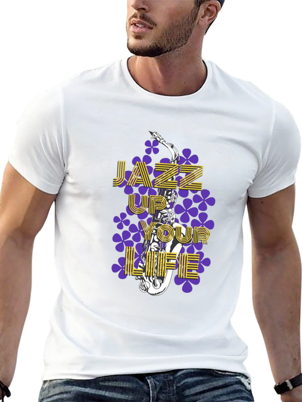 Jazz Up Your Life T-Shirt - Music Lover Tee