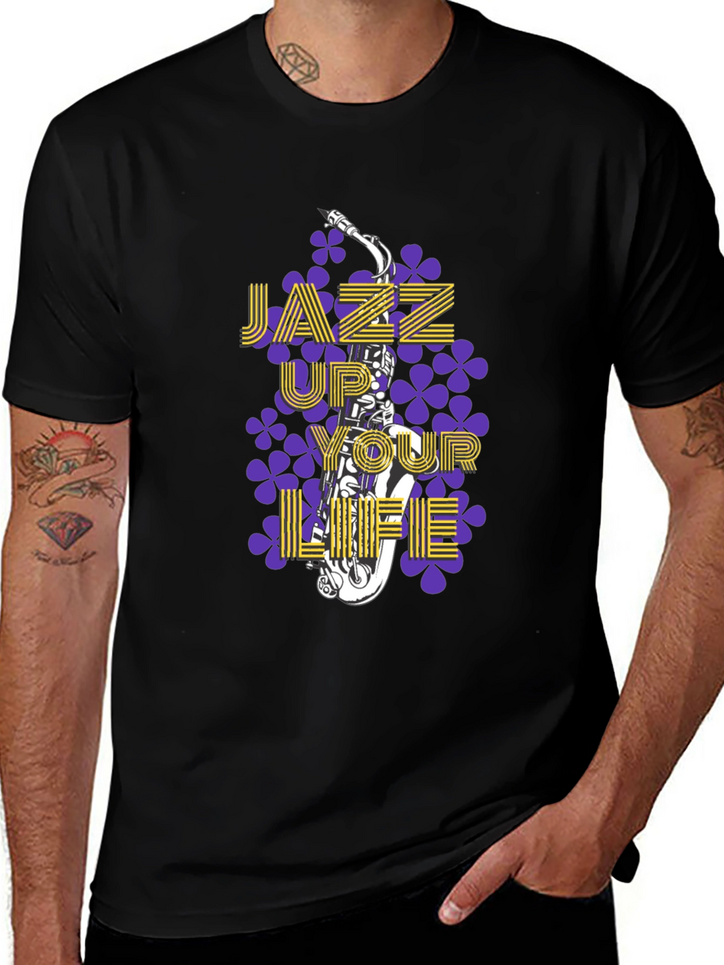 Jazz Up Your Life T-Shirt - Music Lover Tee