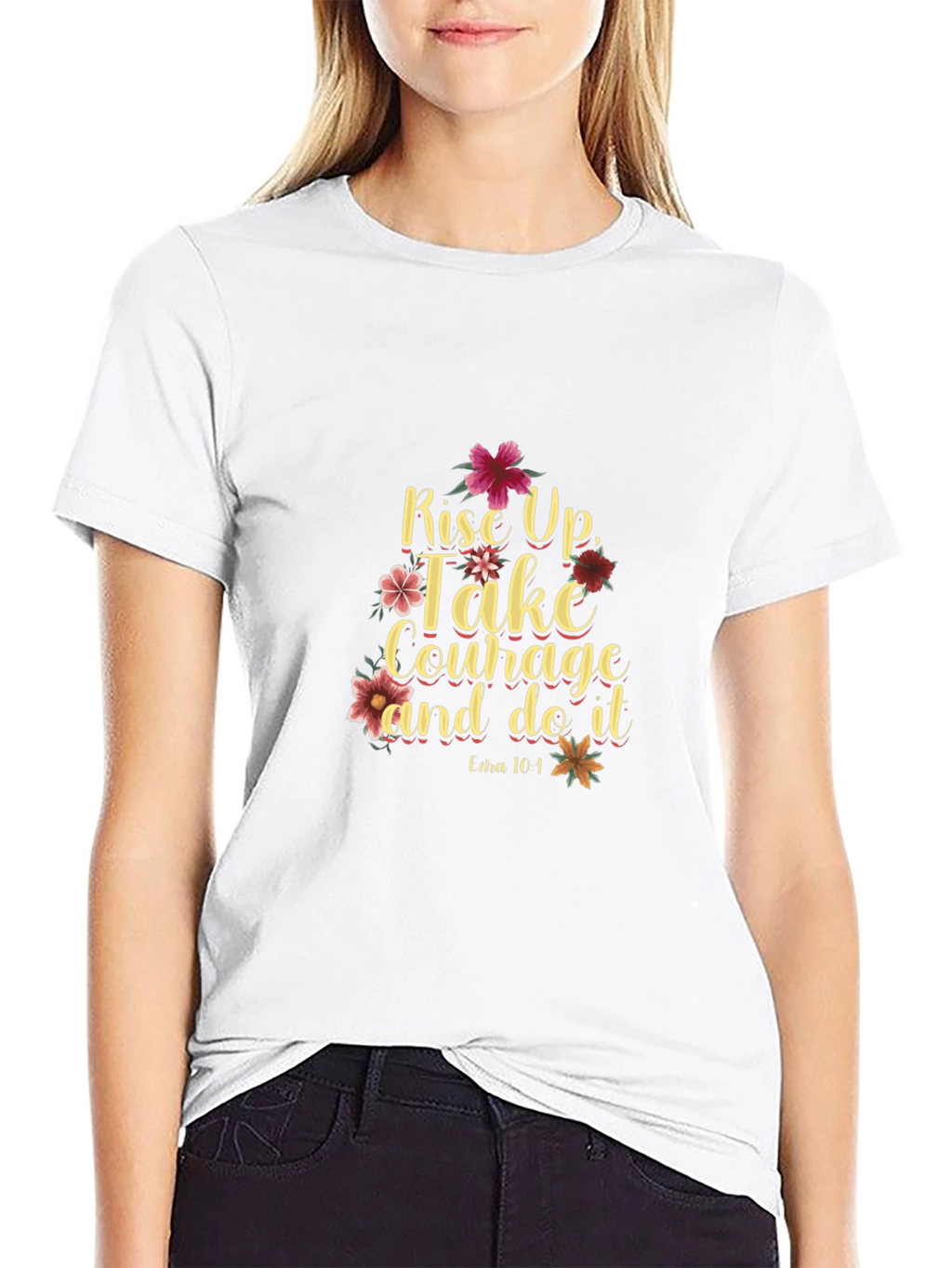 Rise Up Courage Graphic Tee
