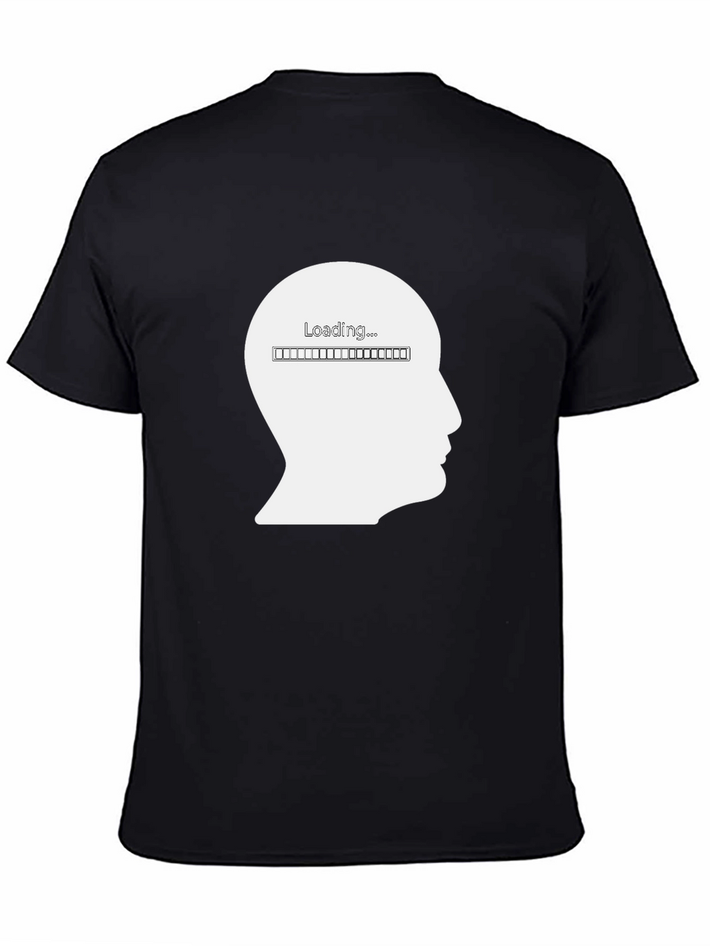 Loading Brain T-Shirt - Unisex Black Tee