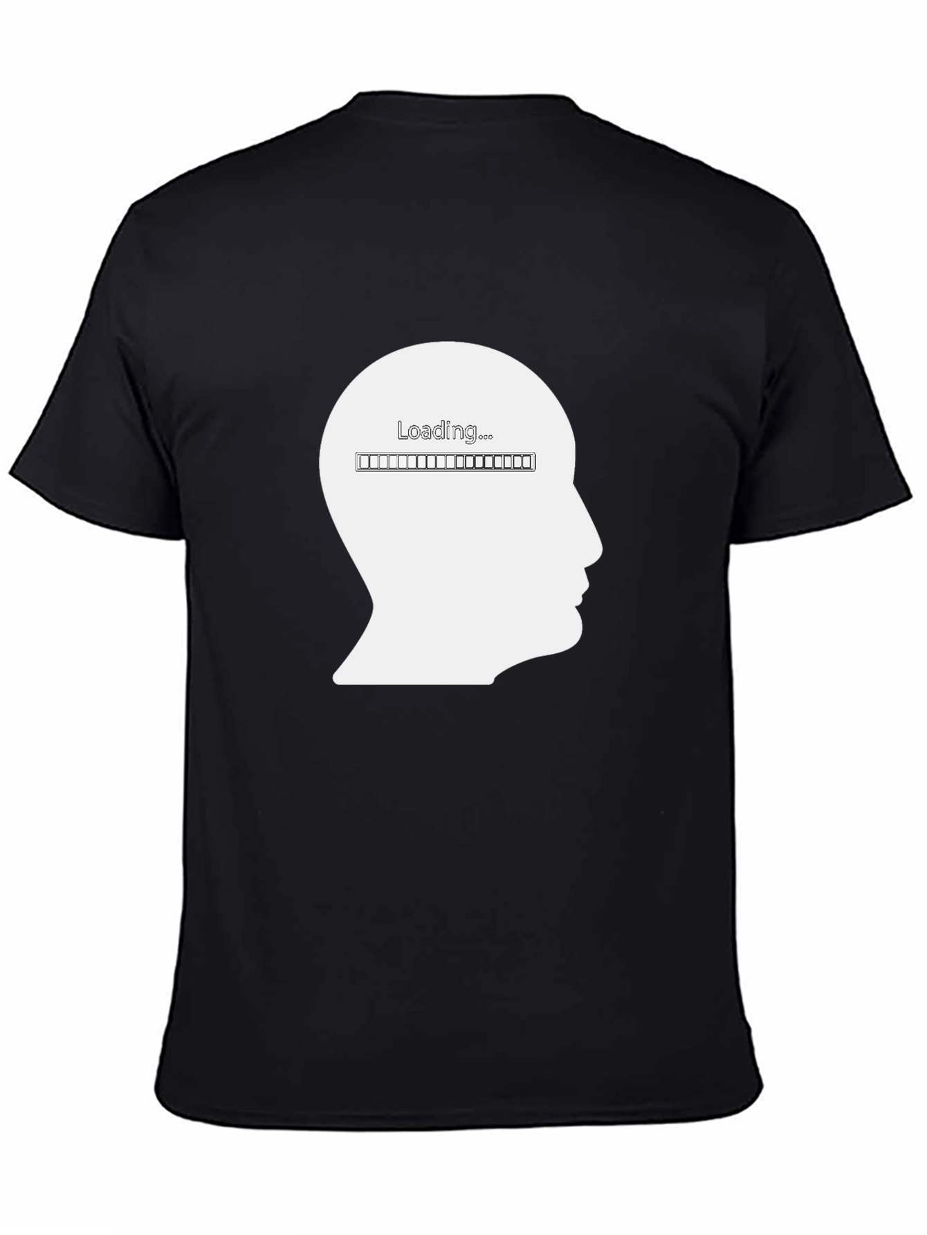 Loading Brain T-Shirt - Unisex Black Tee