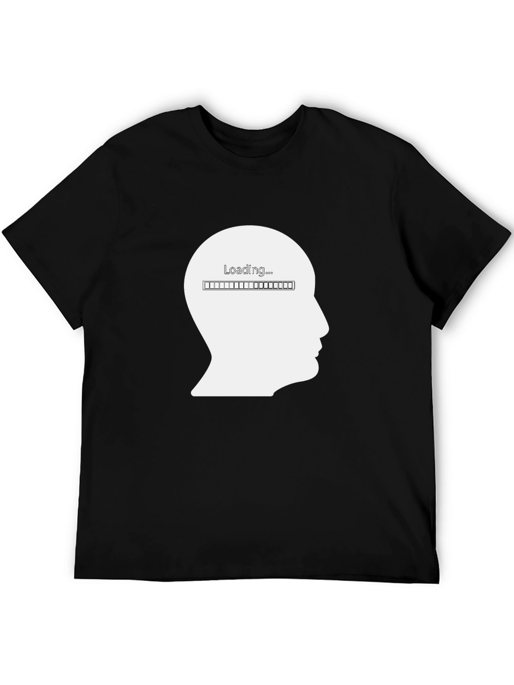 Loading Brain T-Shirt - Unisex Black Tee
