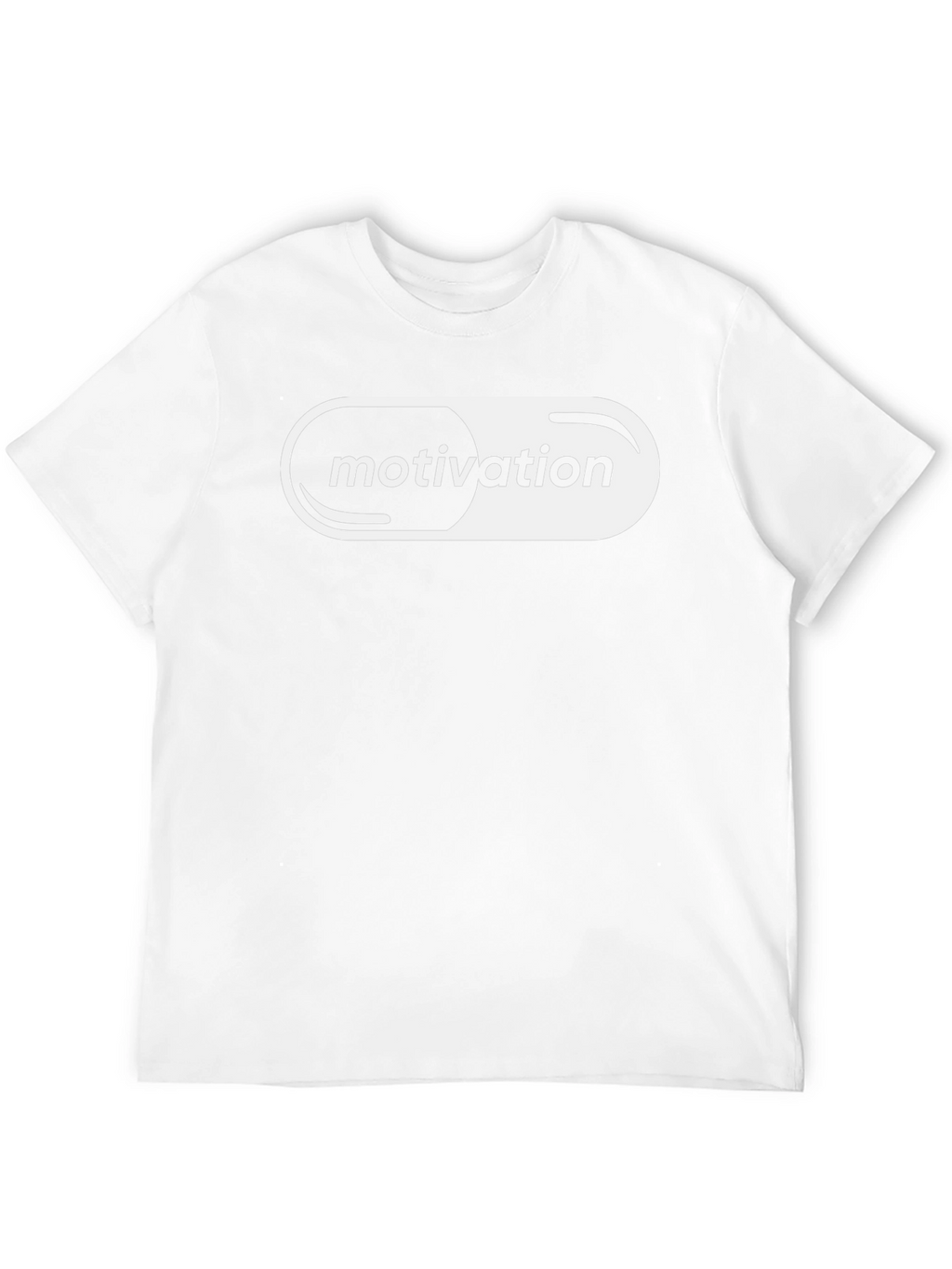 Motivation Pill Graphic Tee - Black Cotton T-Shirt