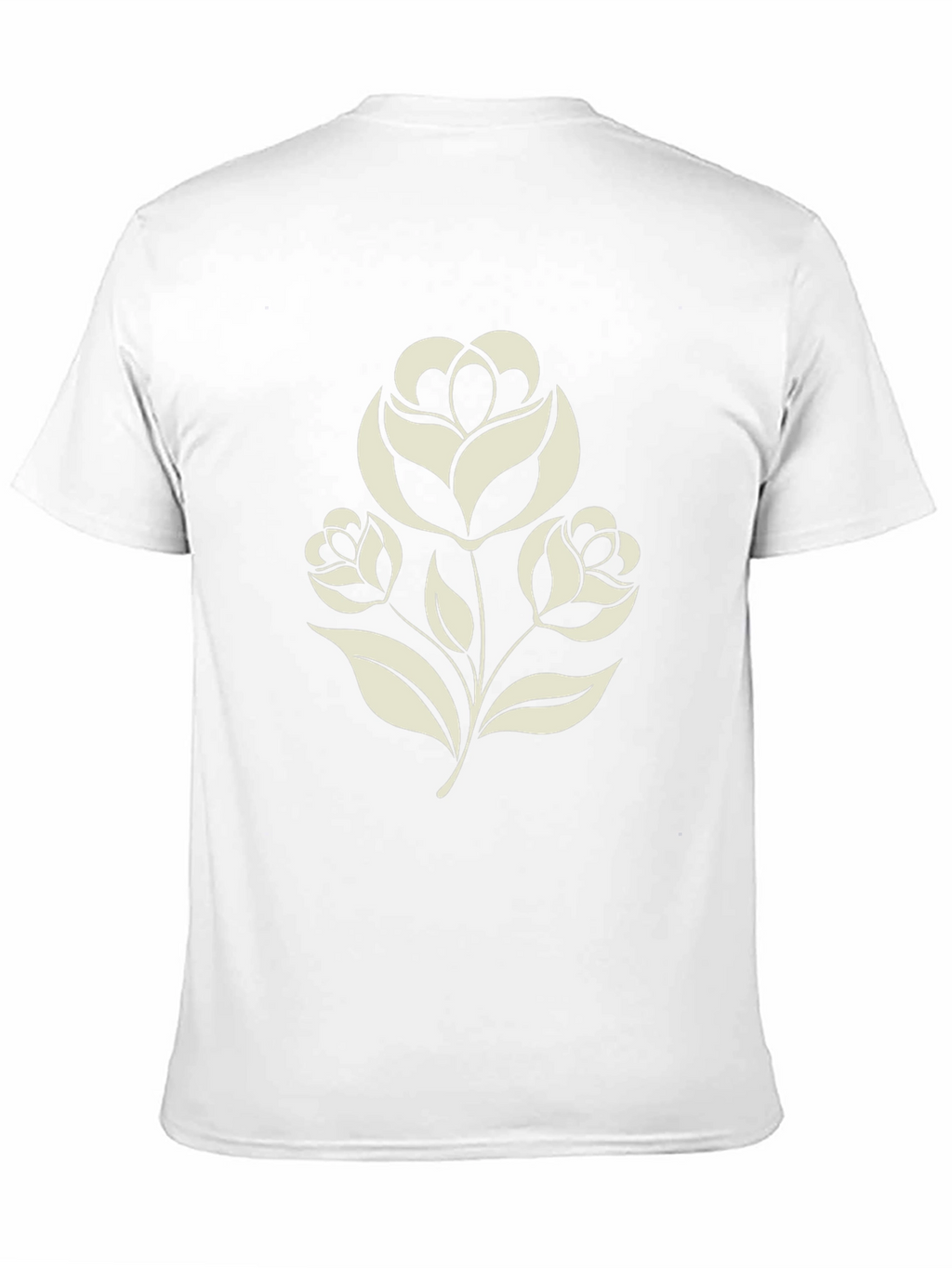 Floral Graphic Tee - Black