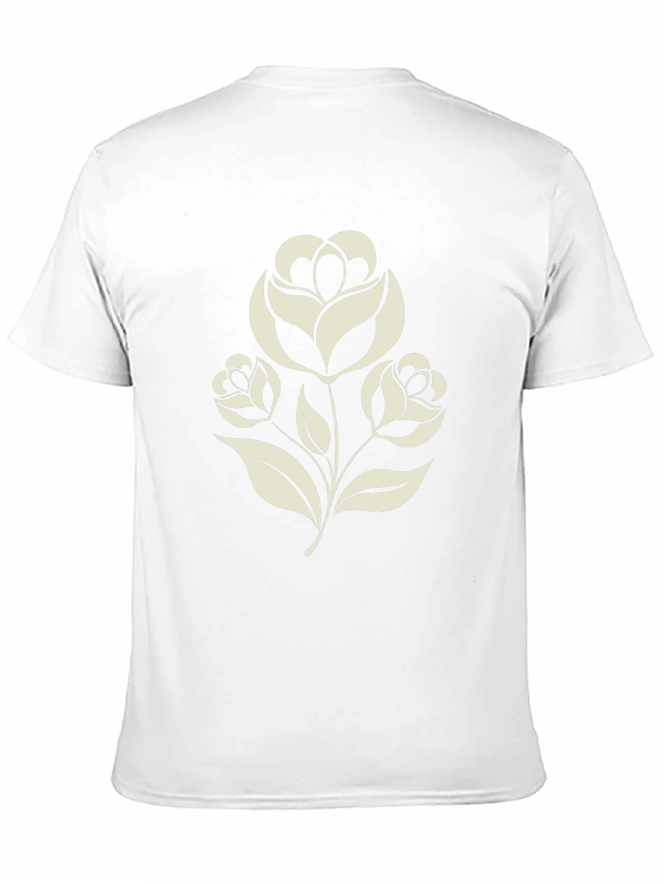 Floral Graphic Tee - Black