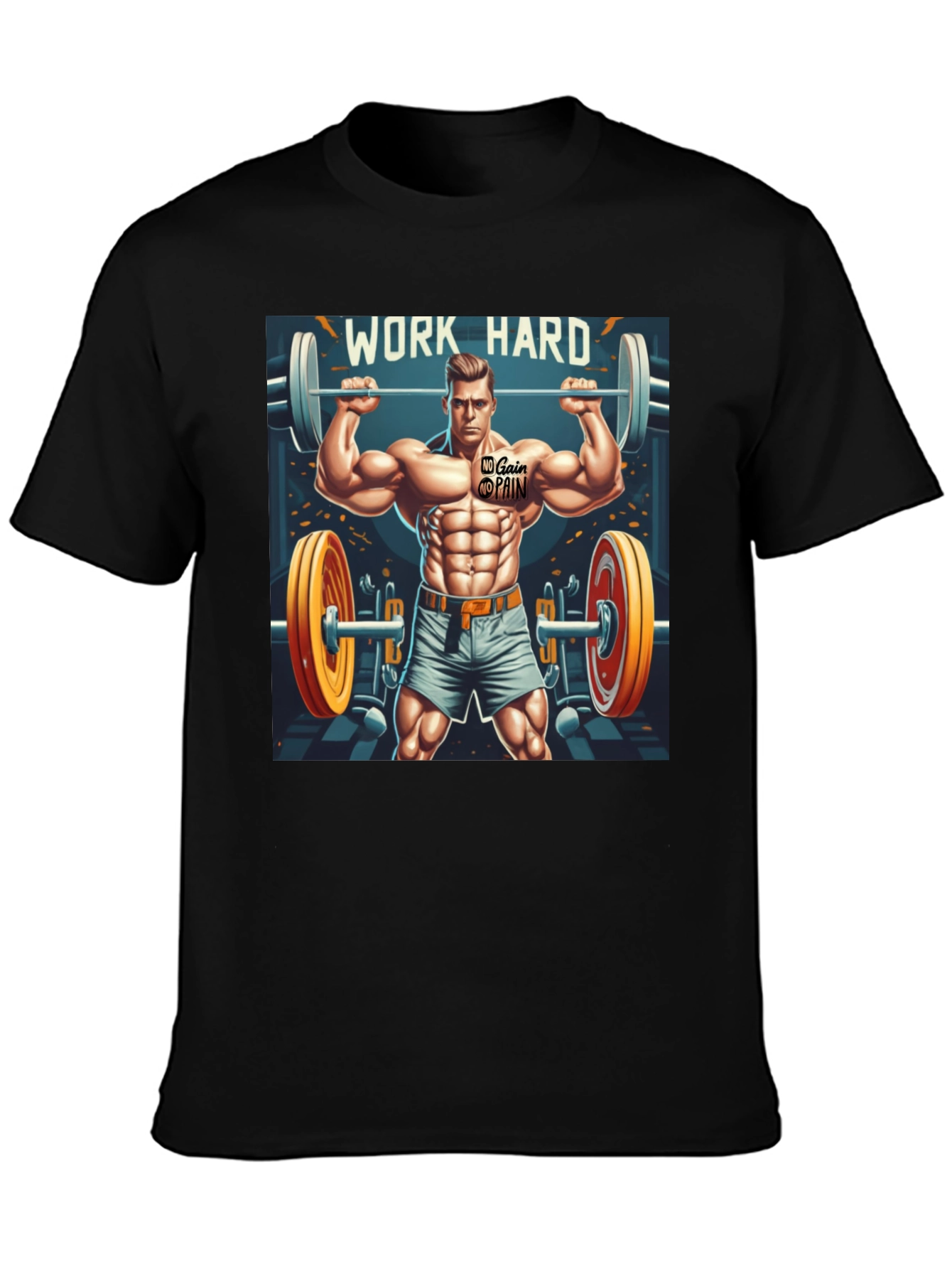 Work Hard Graphic Tee