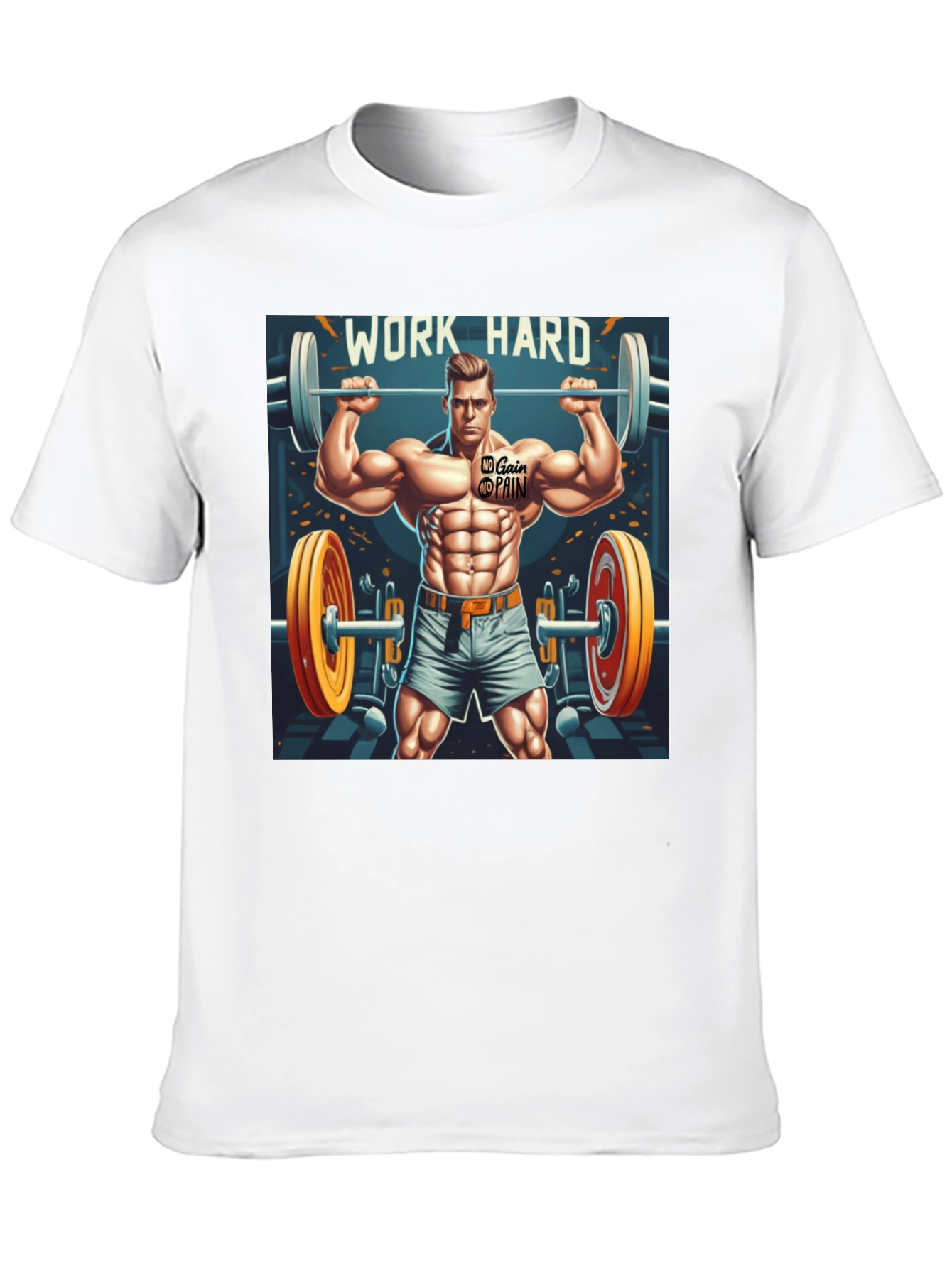 Work Hard Graphic Tee