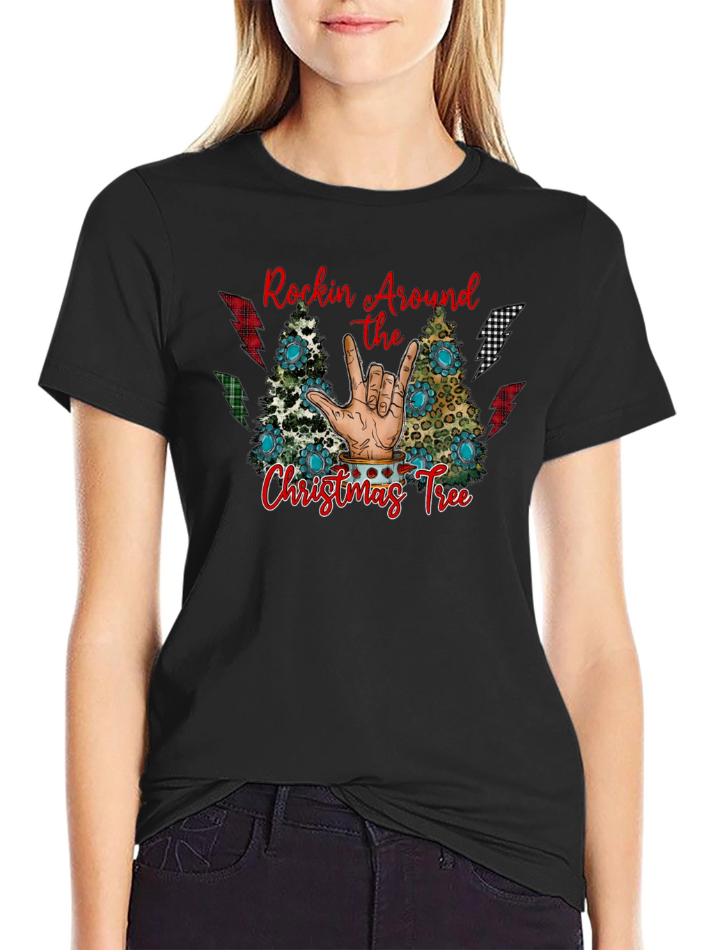 Rockin Around Christmas Tee