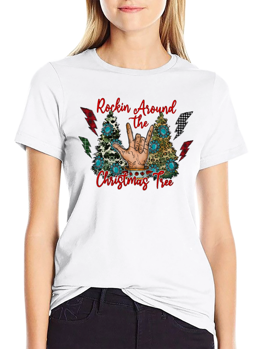 Rockin Around Christmas Tee