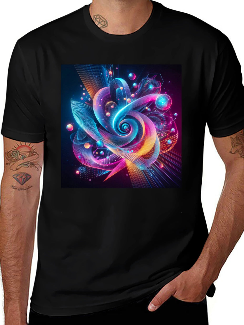 Abstract Art Graphic Tee