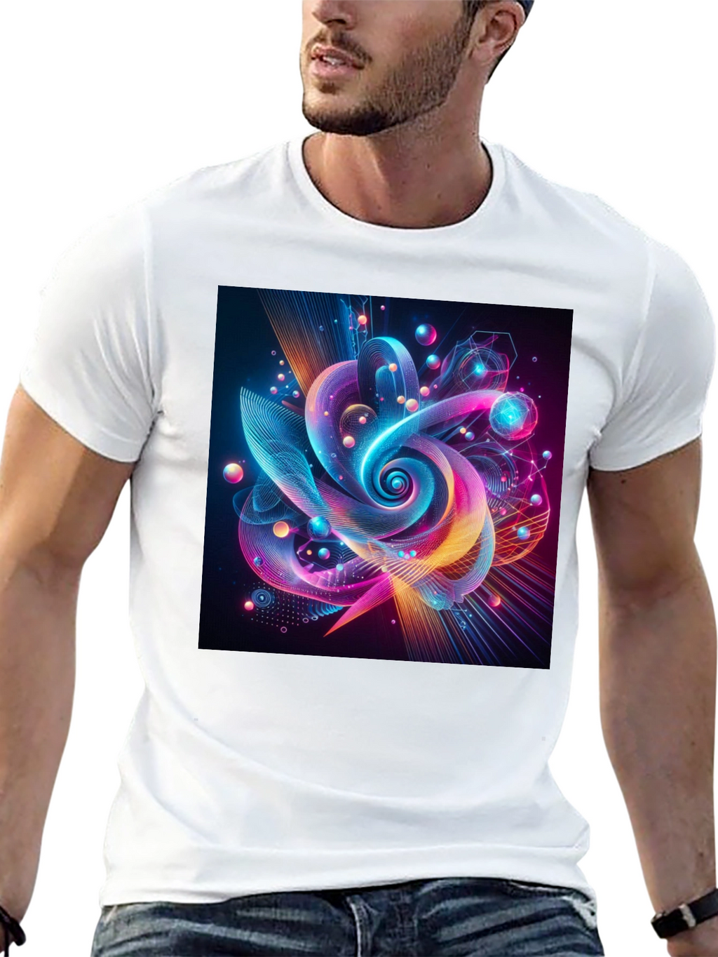 Abstract Art Graphic Tee