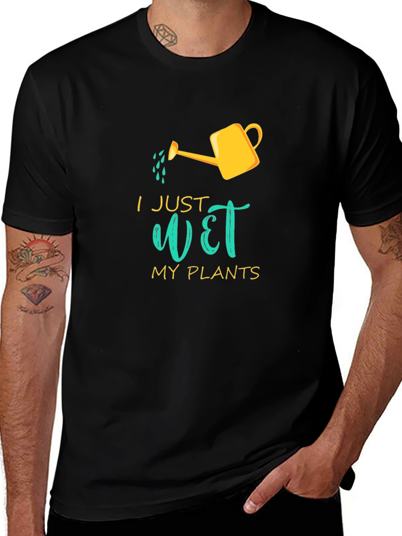 I Just Wet My Plants Graphic T-Shirt