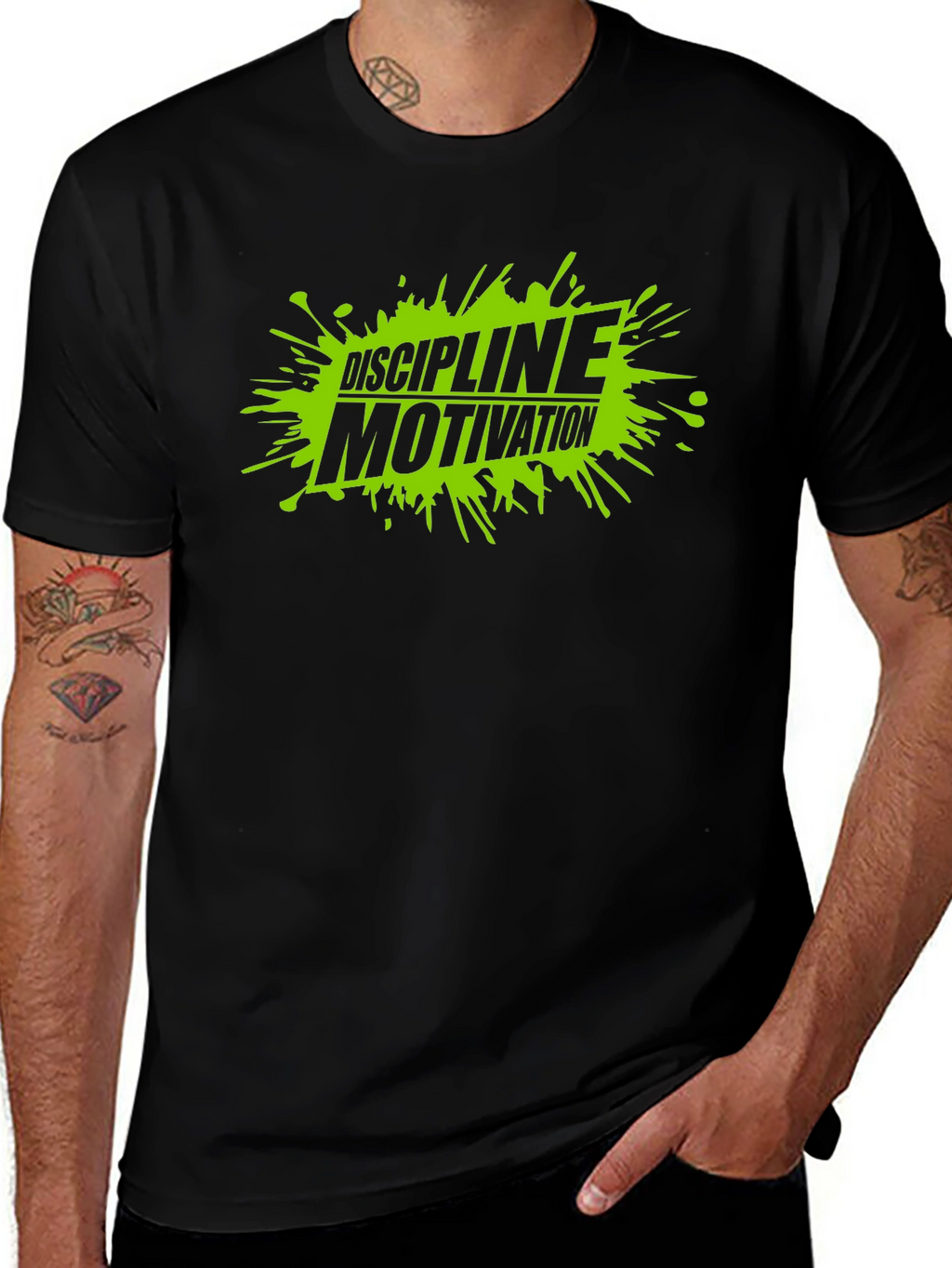 Discipline Motivation Graphic Tee