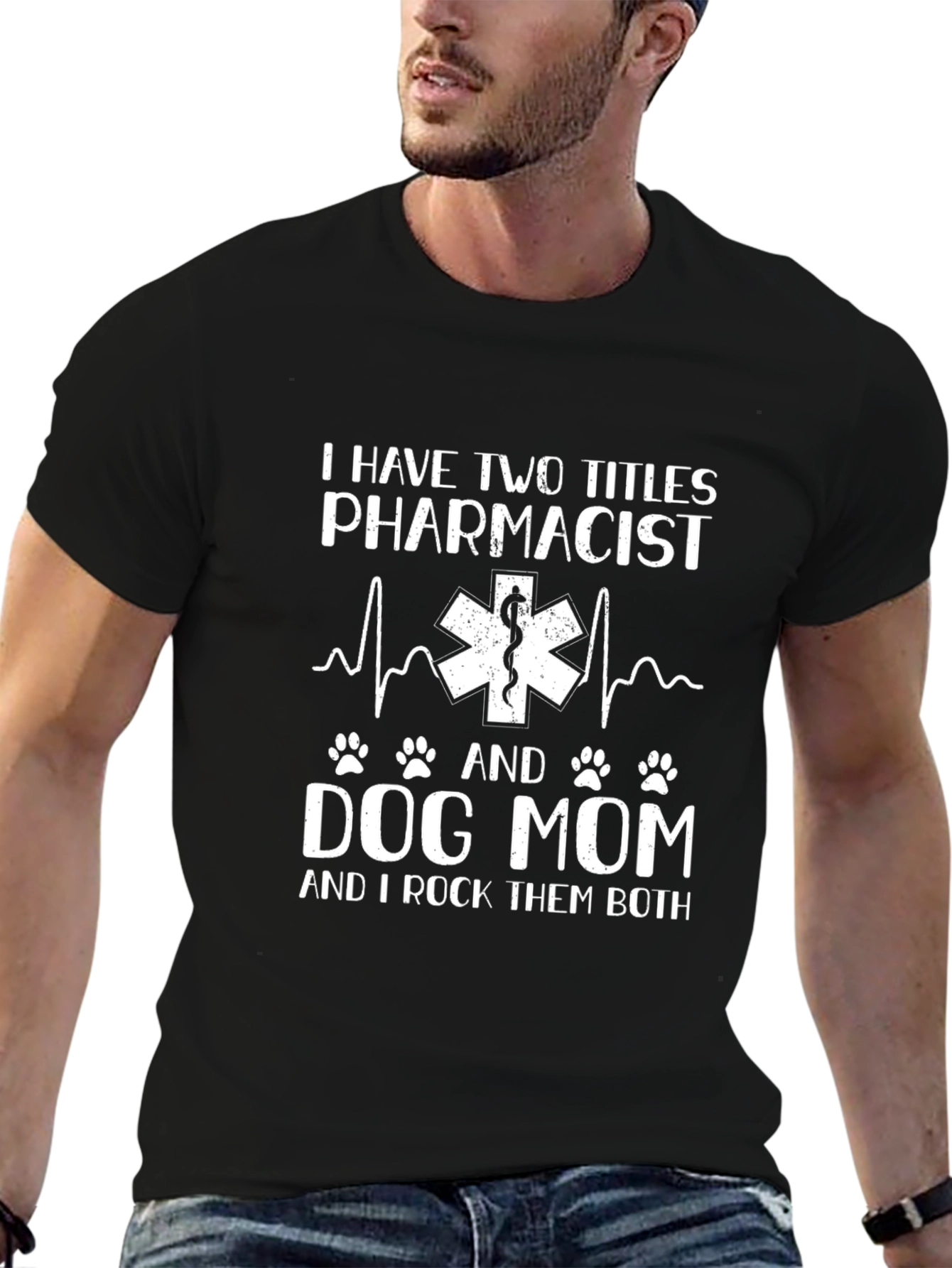 Pharmacist Dog Mom T-Shirt
