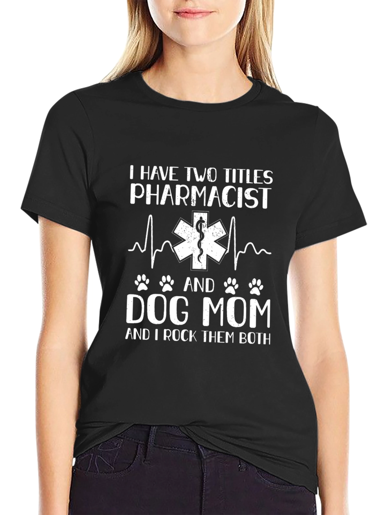 Pharmacist Dog Mom T-Shirt