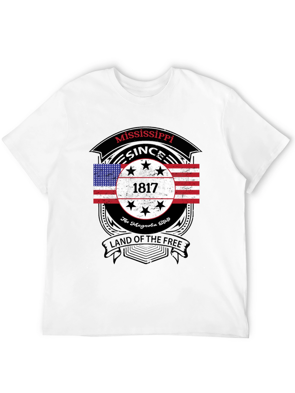 Mississippi State Pride T-Shirt - Land of the Free