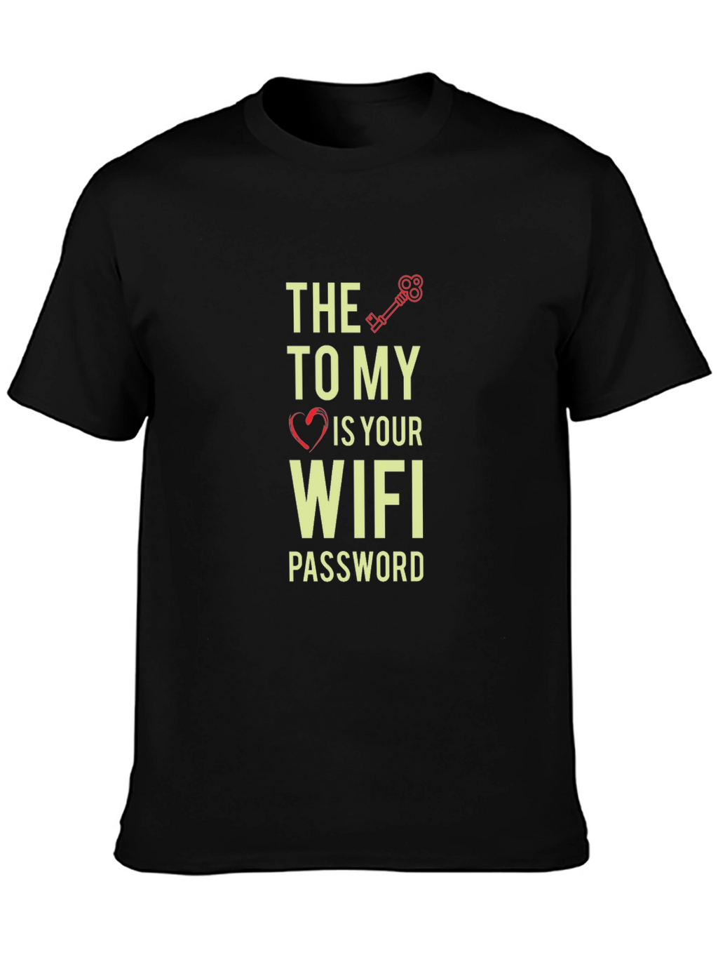 Funny WiFi Password Graphic T-Shirt