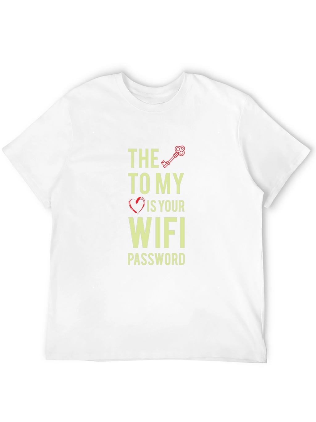 Funny WiFi Password Graphic T-Shirt