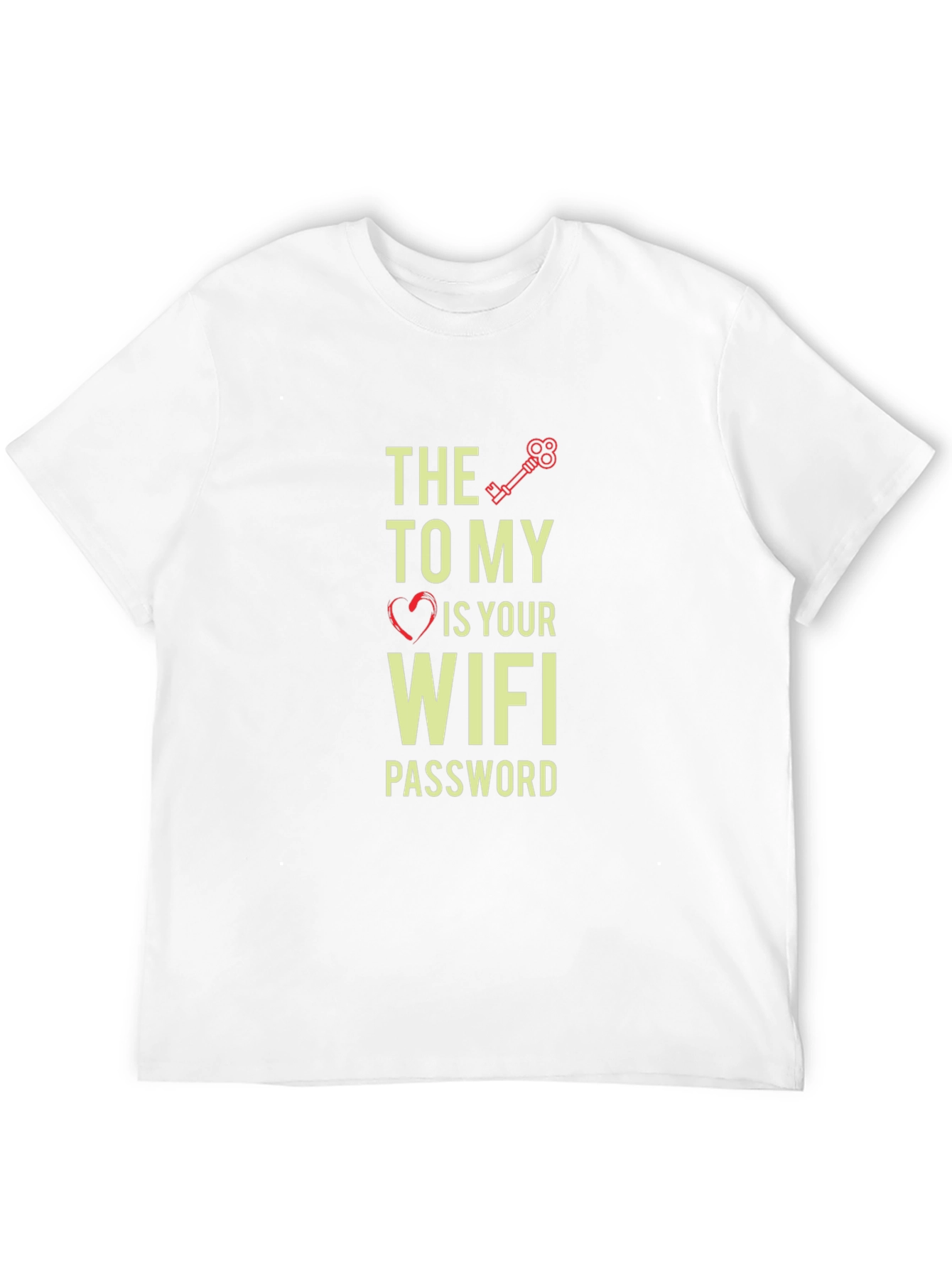Funny WiFi Password Graphic T-Shirt