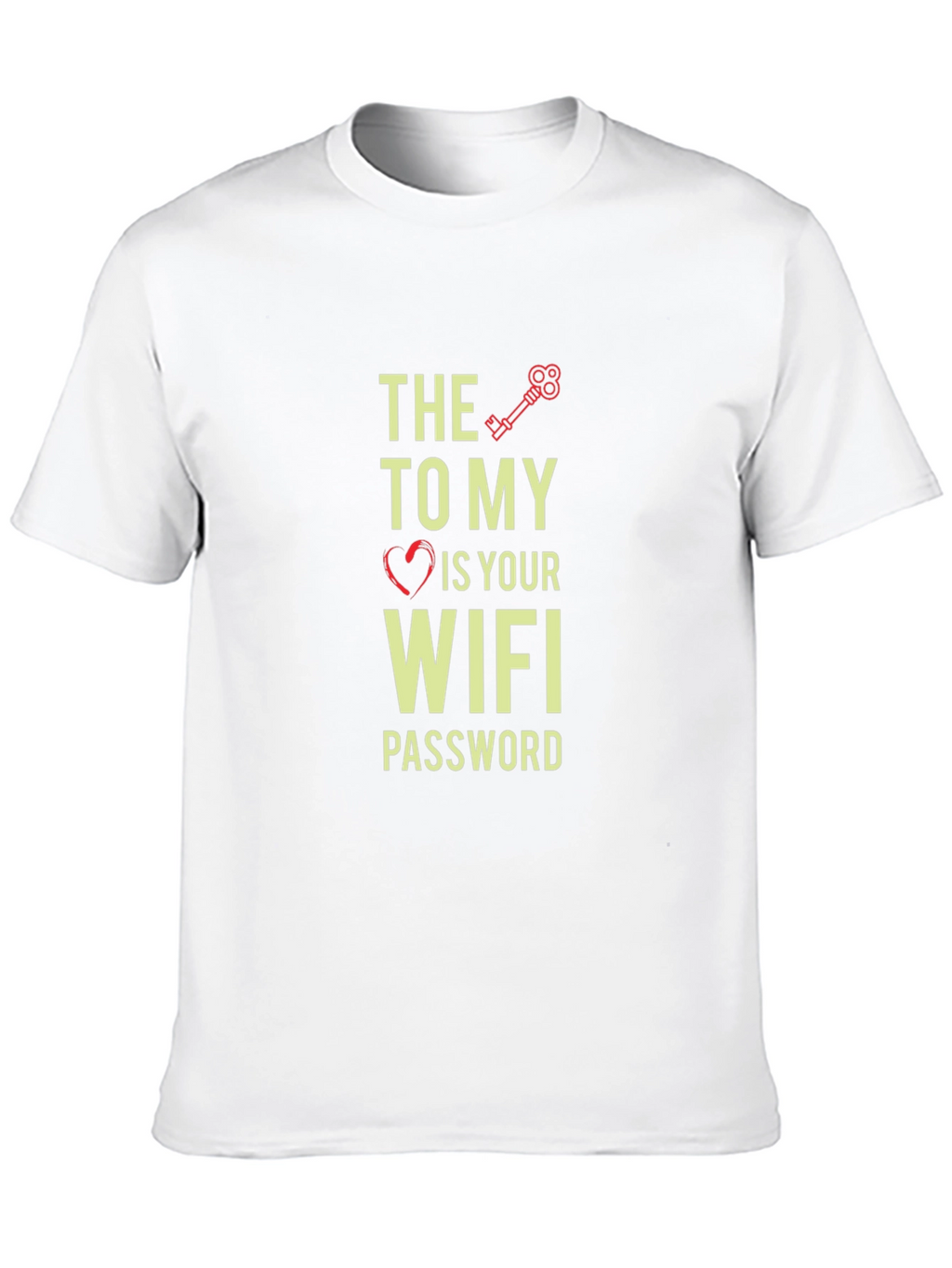 Funny WiFi Password Graphic T-Shirt