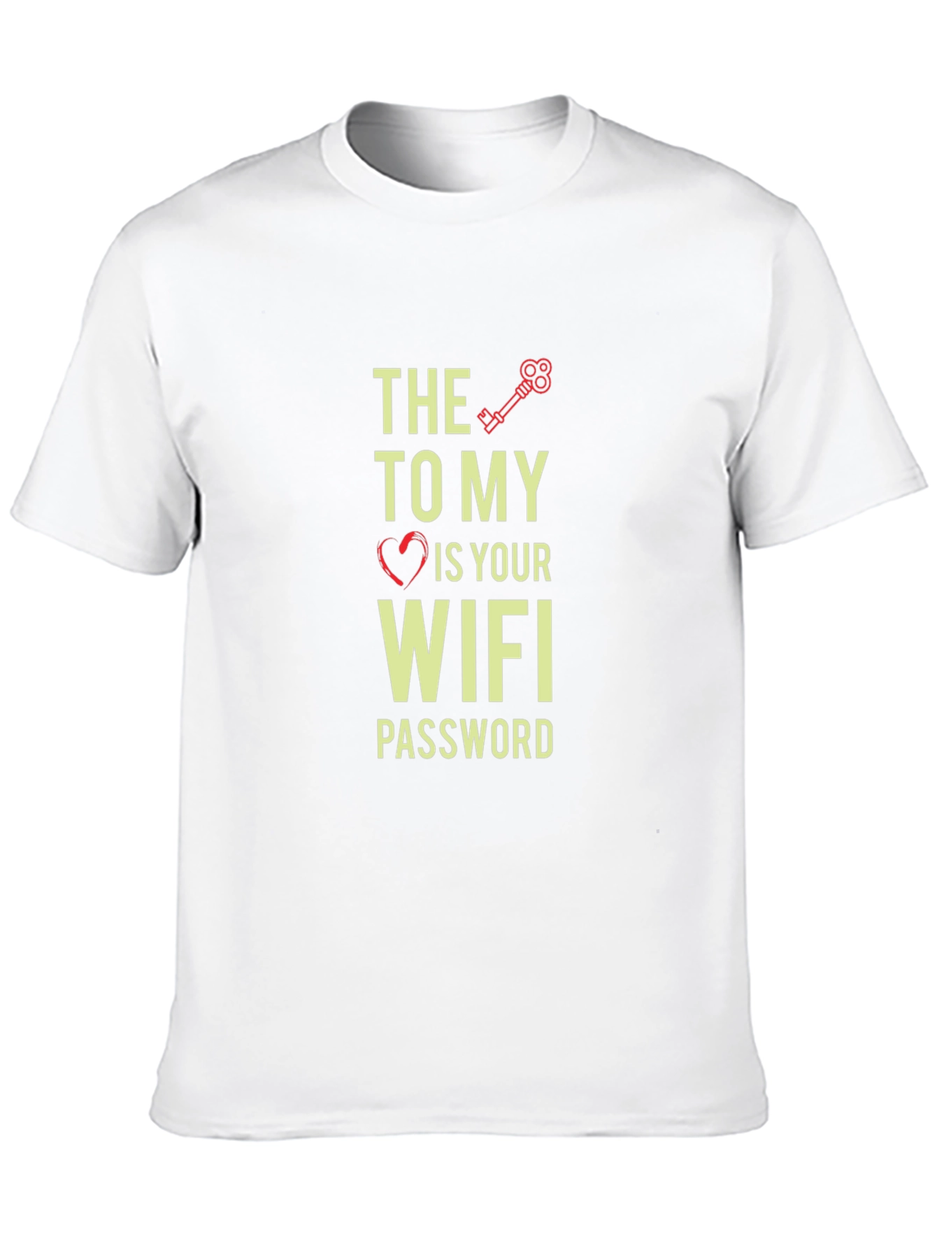 Funny WiFi Password Graphic T-Shirt
