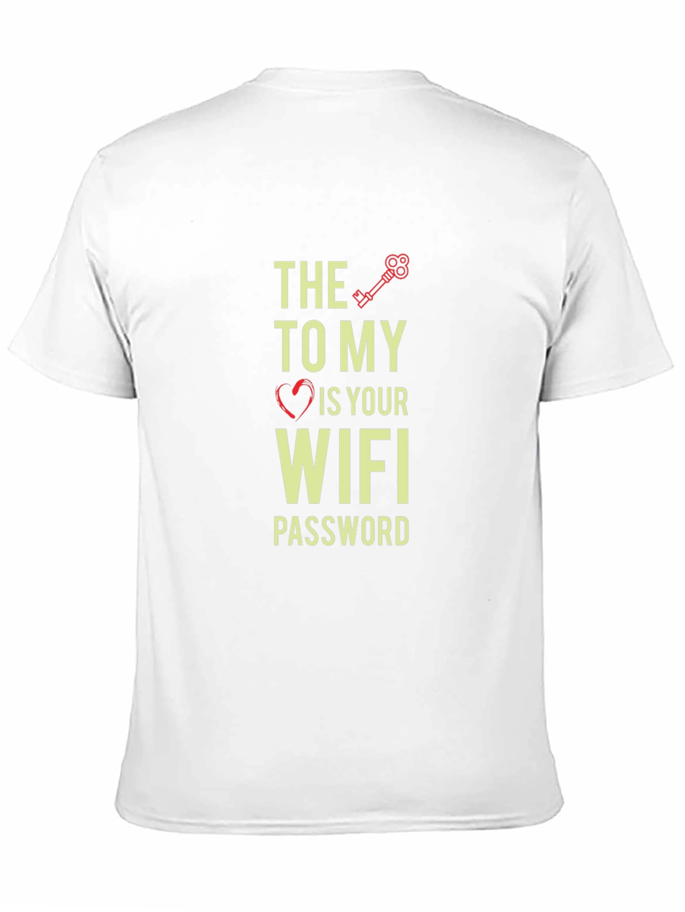 Funny WiFi Password Graphic T-Shirt