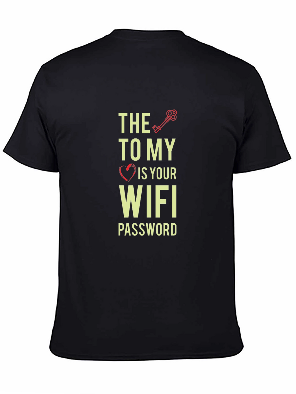 Funny WiFi Password Graphic T-Shirt